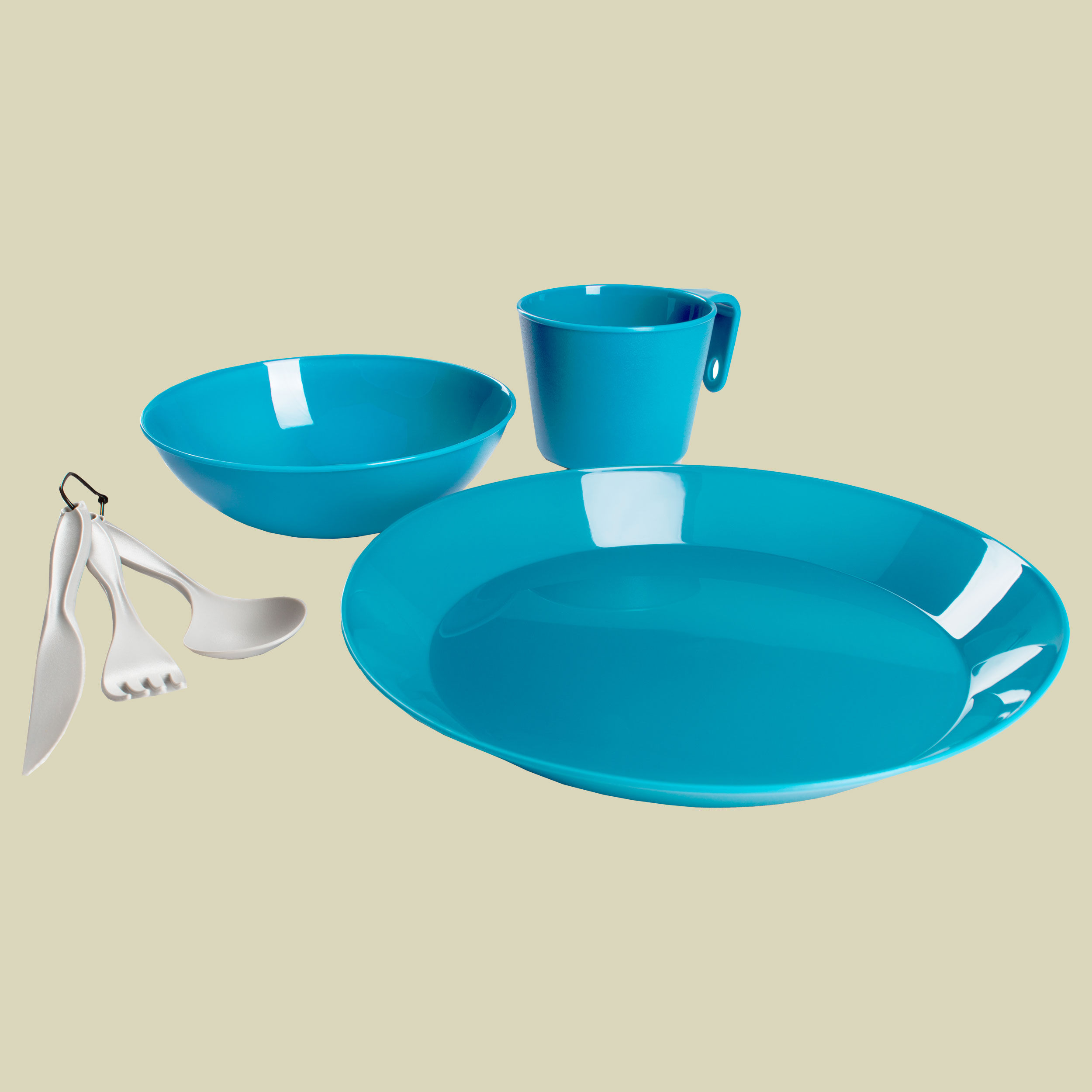 Cascadian 1 Person Table Set Farbe blue