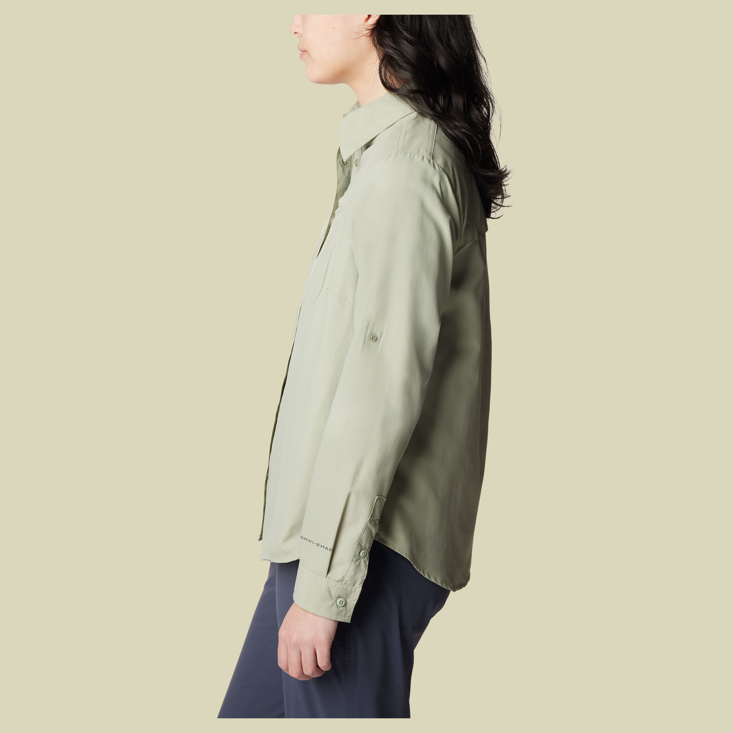 Silver Ridge 3.0 EUR Long Sleeve Shirt Women grün XL - safari