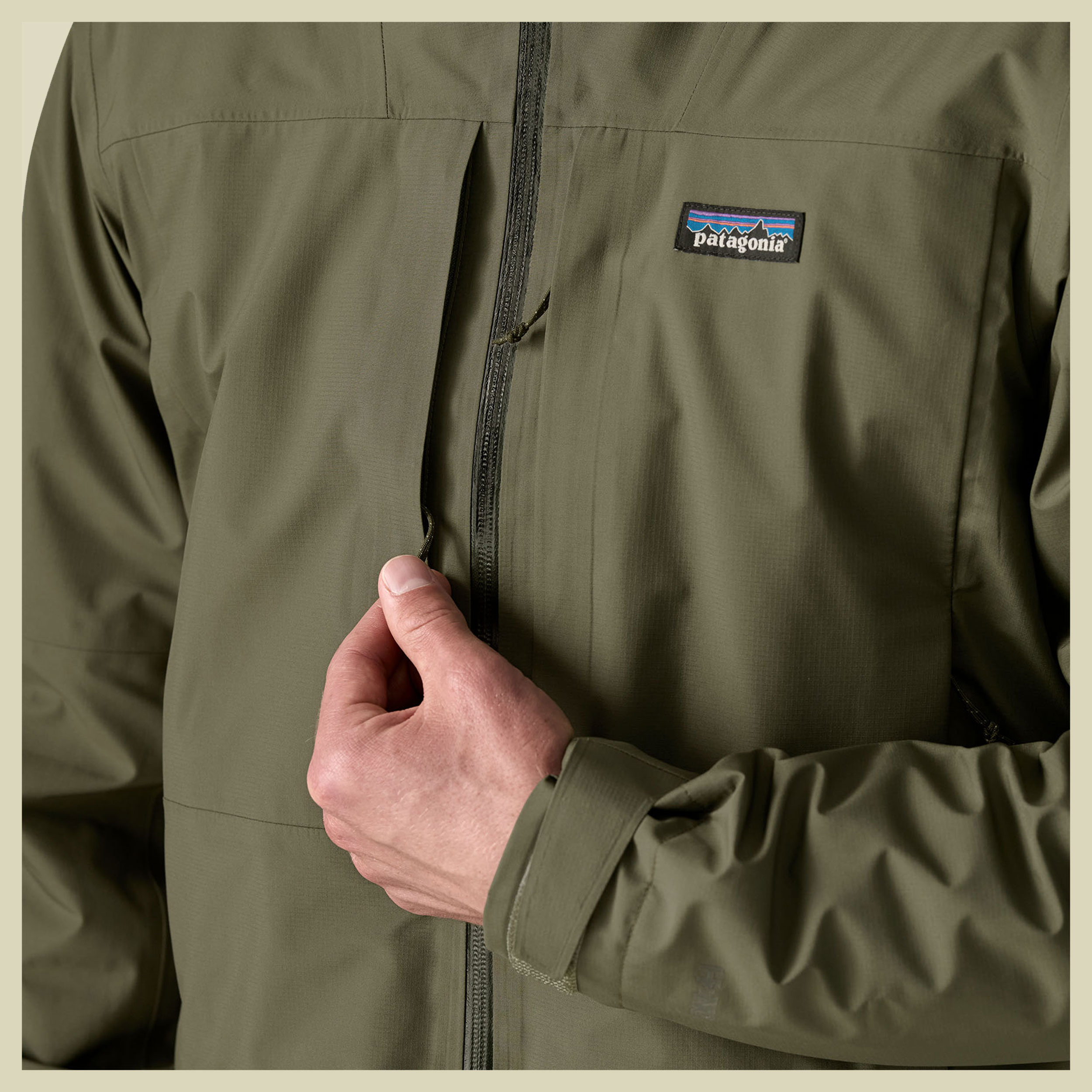 Insulated Boulder Fork Rain Jacket Men XL grün - basin green