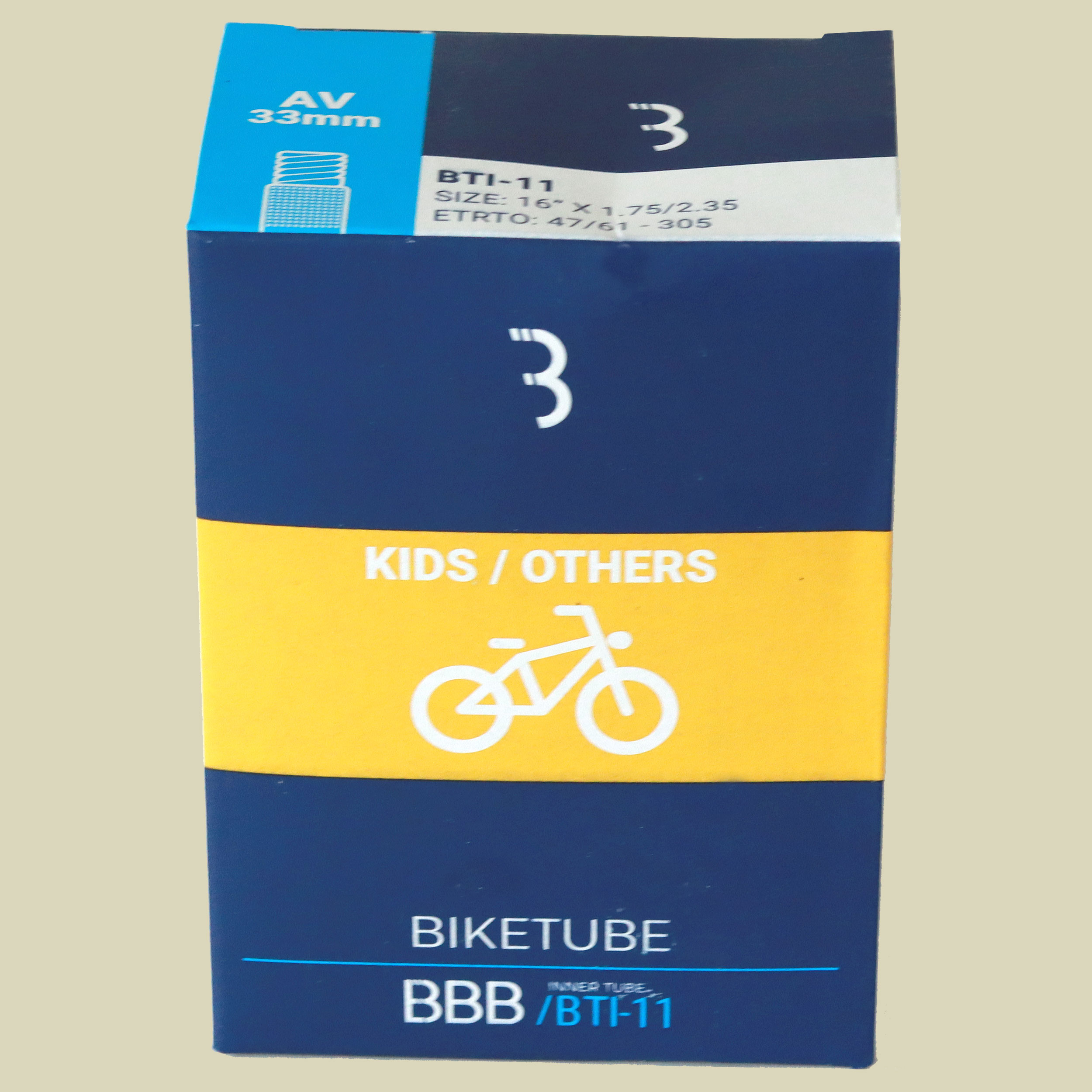 BTI-11 BikeTube 16 AV 16'' x 1.75/2.35