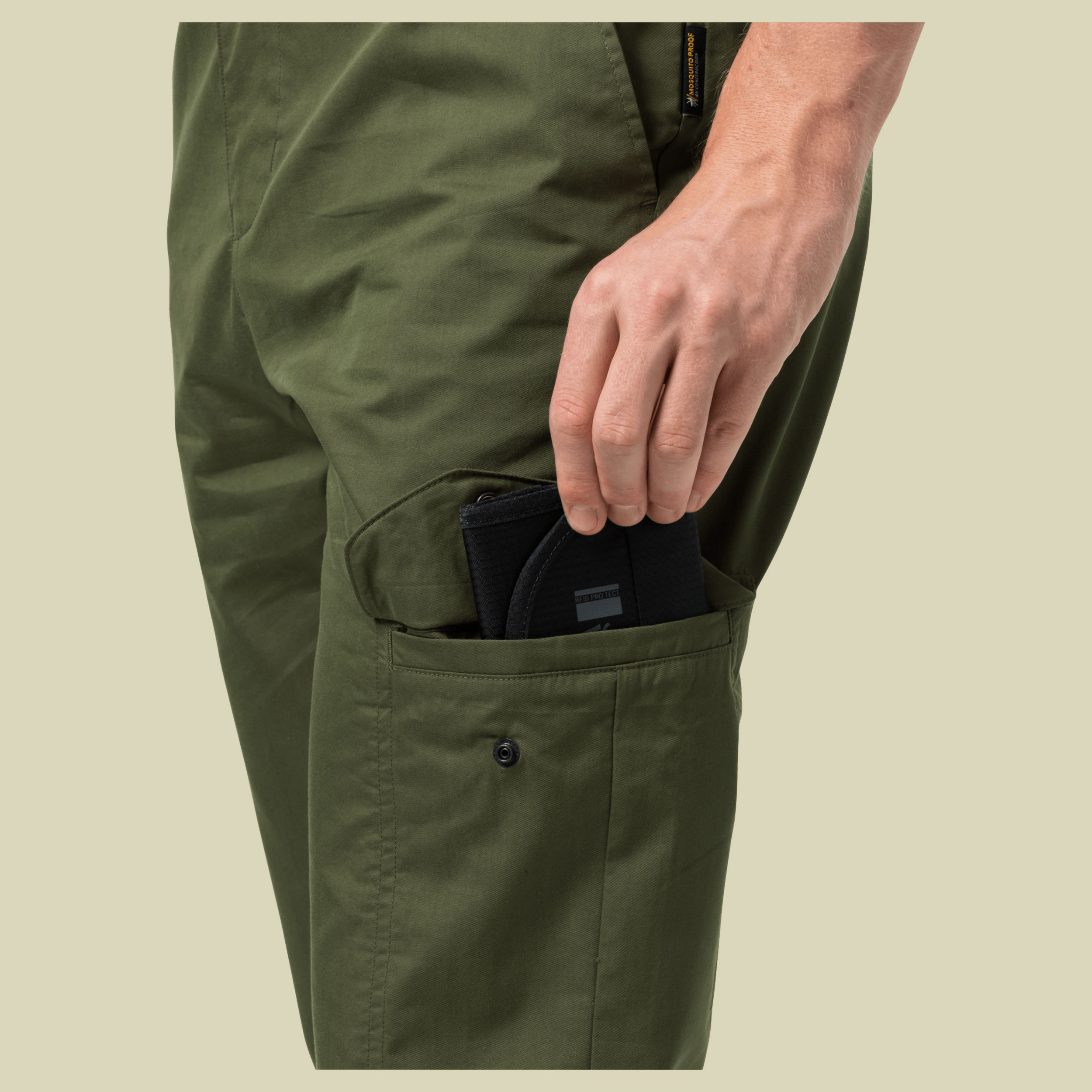 Lakeside Trip Pants Men Größe 27 Farbe greenwood