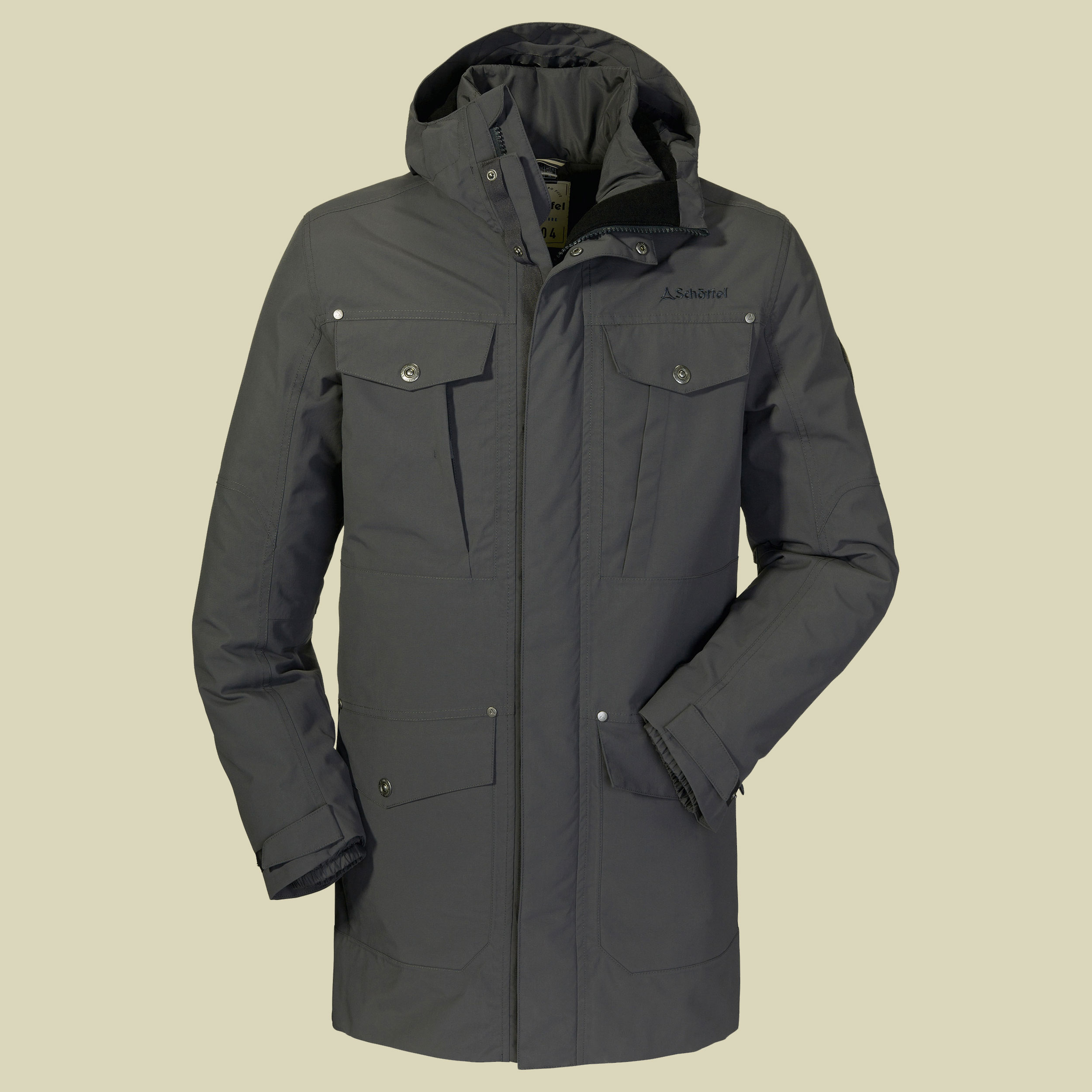 3in1 Jacket Storm Range M1 Men Größe 50 Farbe asphalt