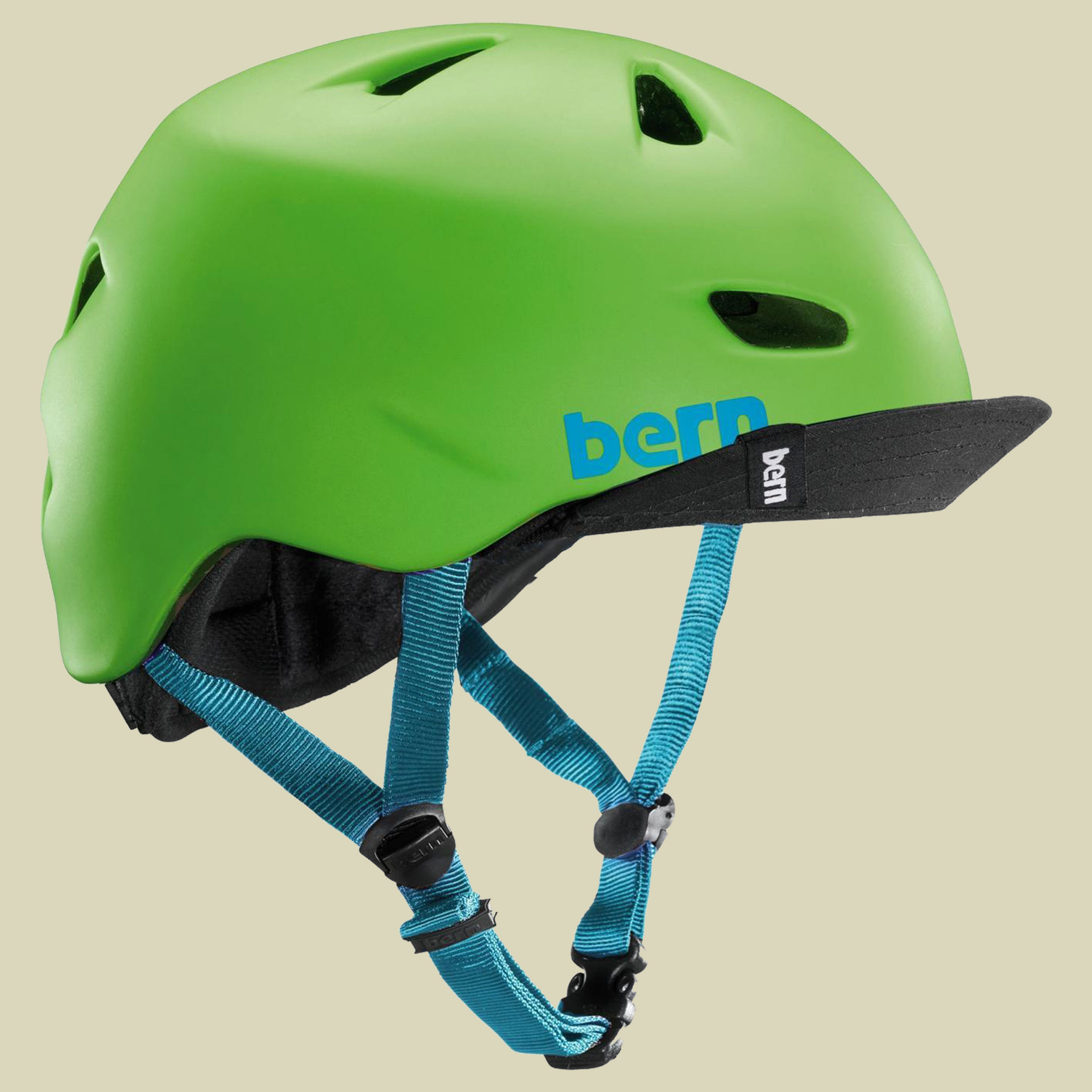 Brentwood Zipmold inkl. Flip-Visier Größe L-XL Farbe matt neongrün