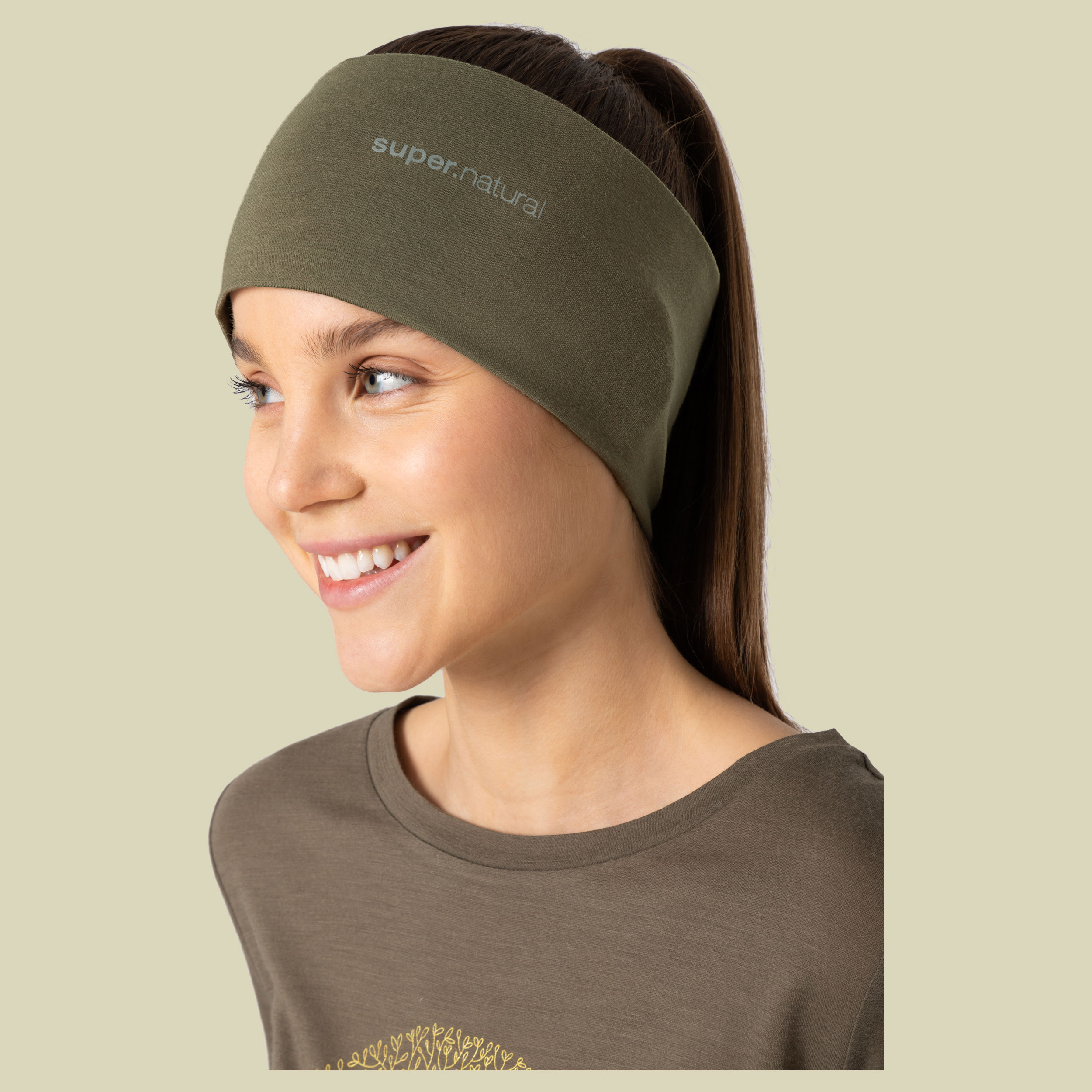 Wanderlust Headband Größe one size Farbe stone grey