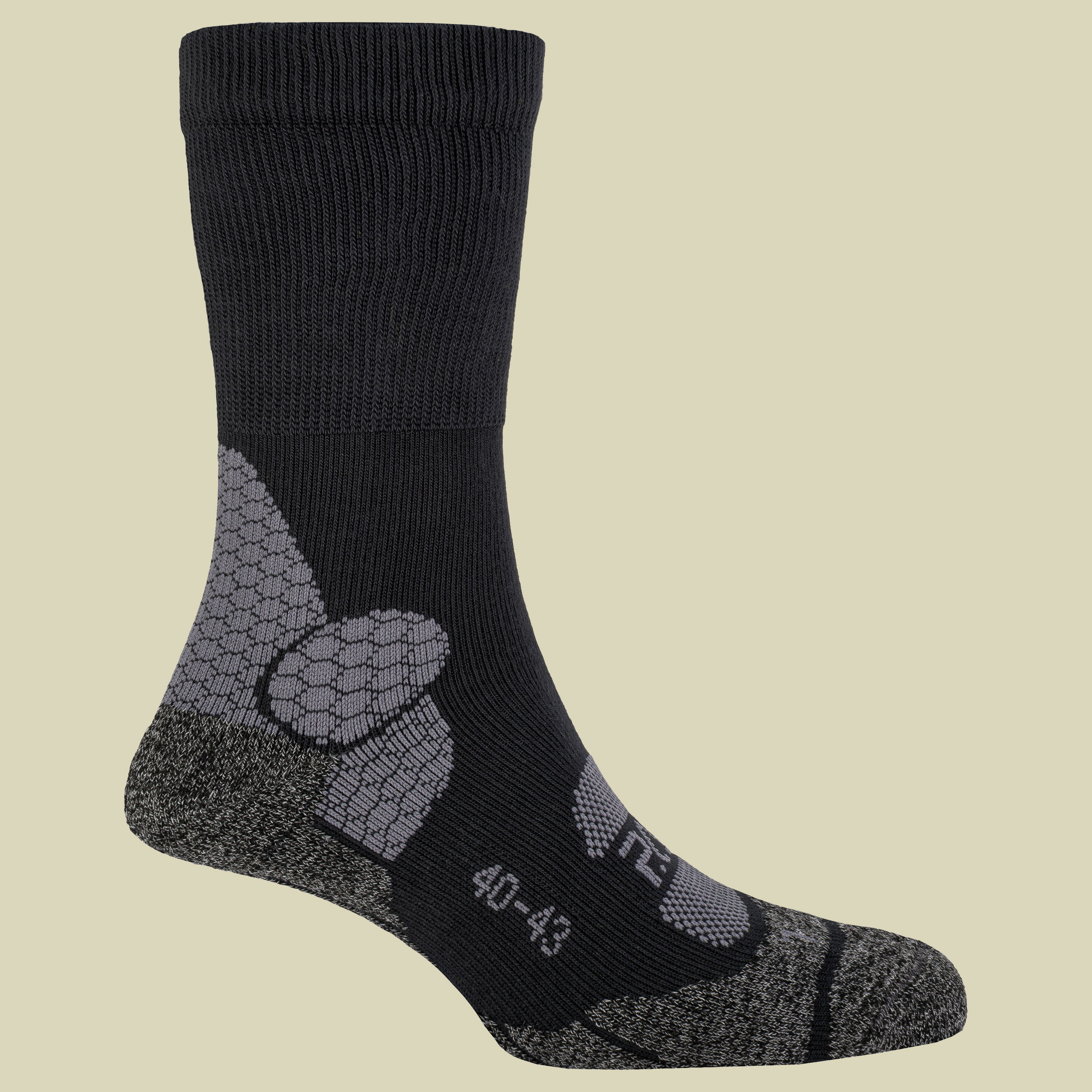 TR 5.2 Trekking Bamboo Cool Women 35-37 grau - Farbe anthhracite