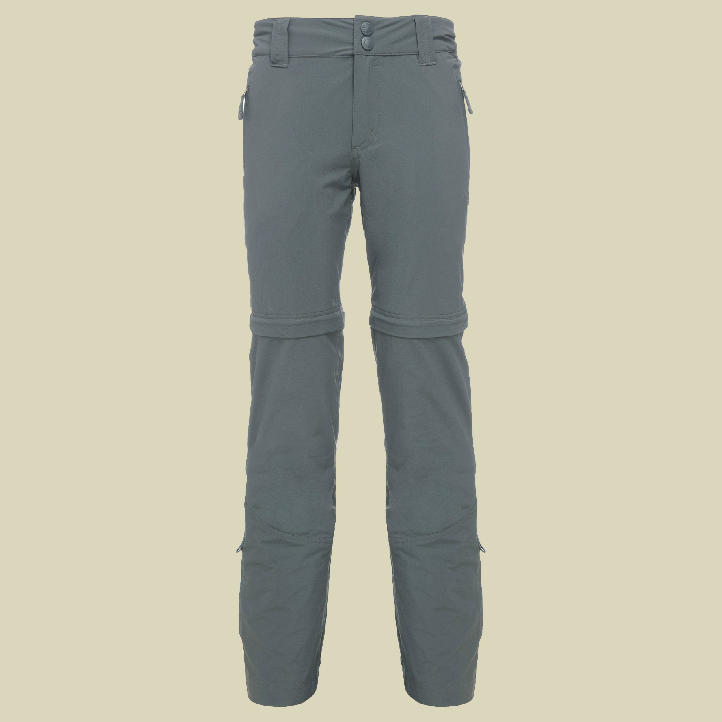 Trekker Convertible Pant Women Größe 2 Farbe asphalt grey