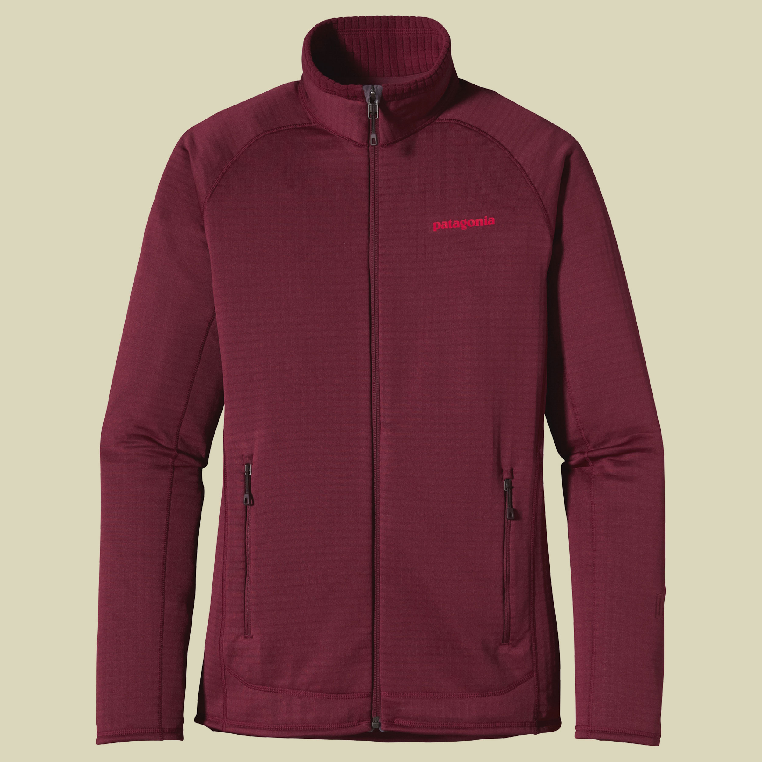 R1 Full-Zip Jacket Women Größe S Farbe Oxblood Red