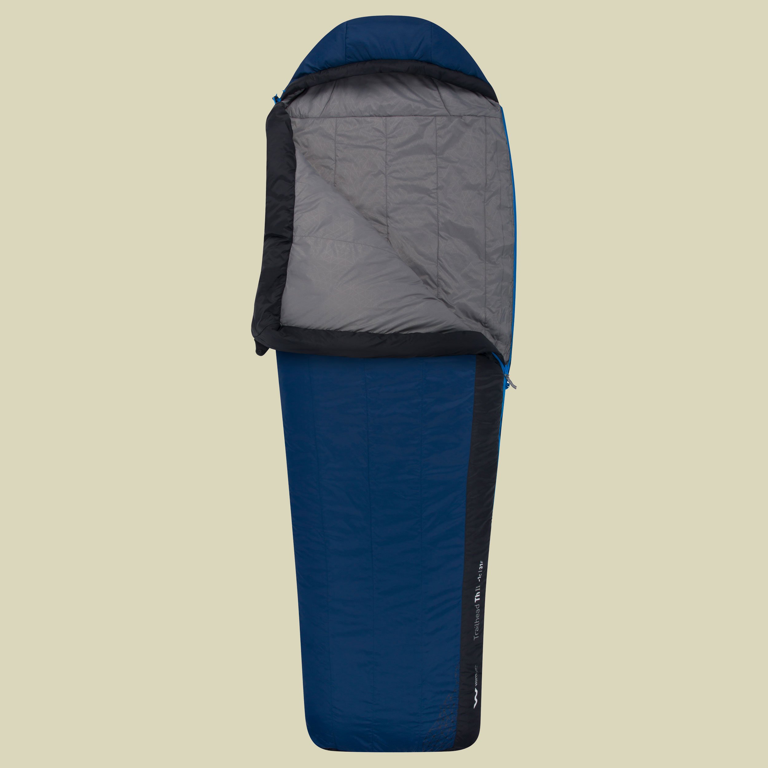 Trailhead ThIII-Regular Wide Left Zip bis Körpergröße 183 cm regular wide Farbe midnight / cobalt, Reißverschluss links