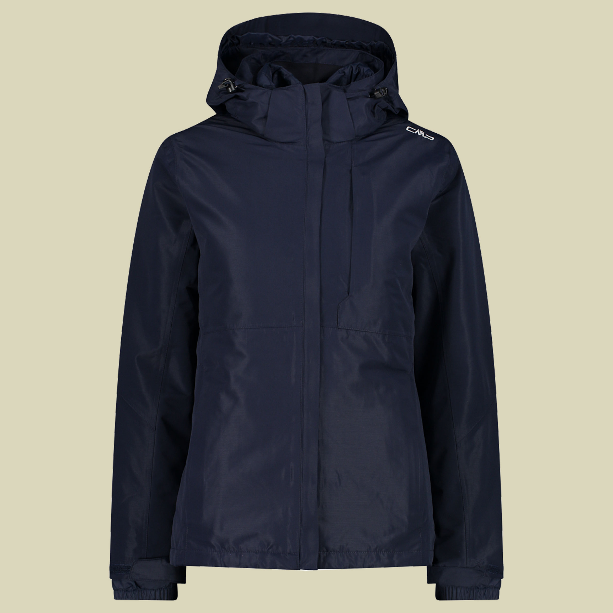 Woman Jacket Zip Hood Detachable Inn.Jacket 33Z1646D Größe 42 Farbe black blue