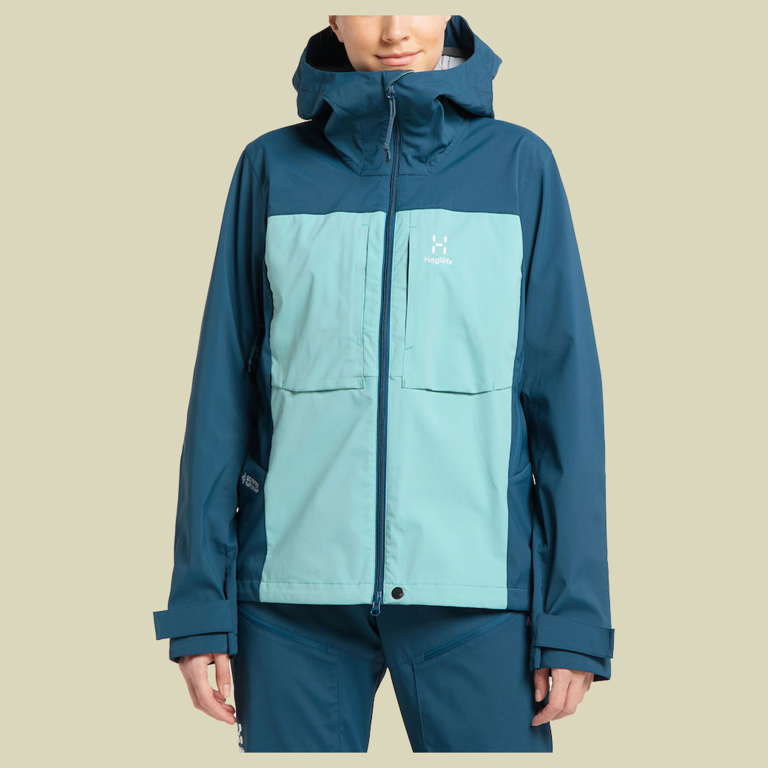 Touring Infinium Jacket Women Größe M  Farbe frost blue/dark ocean