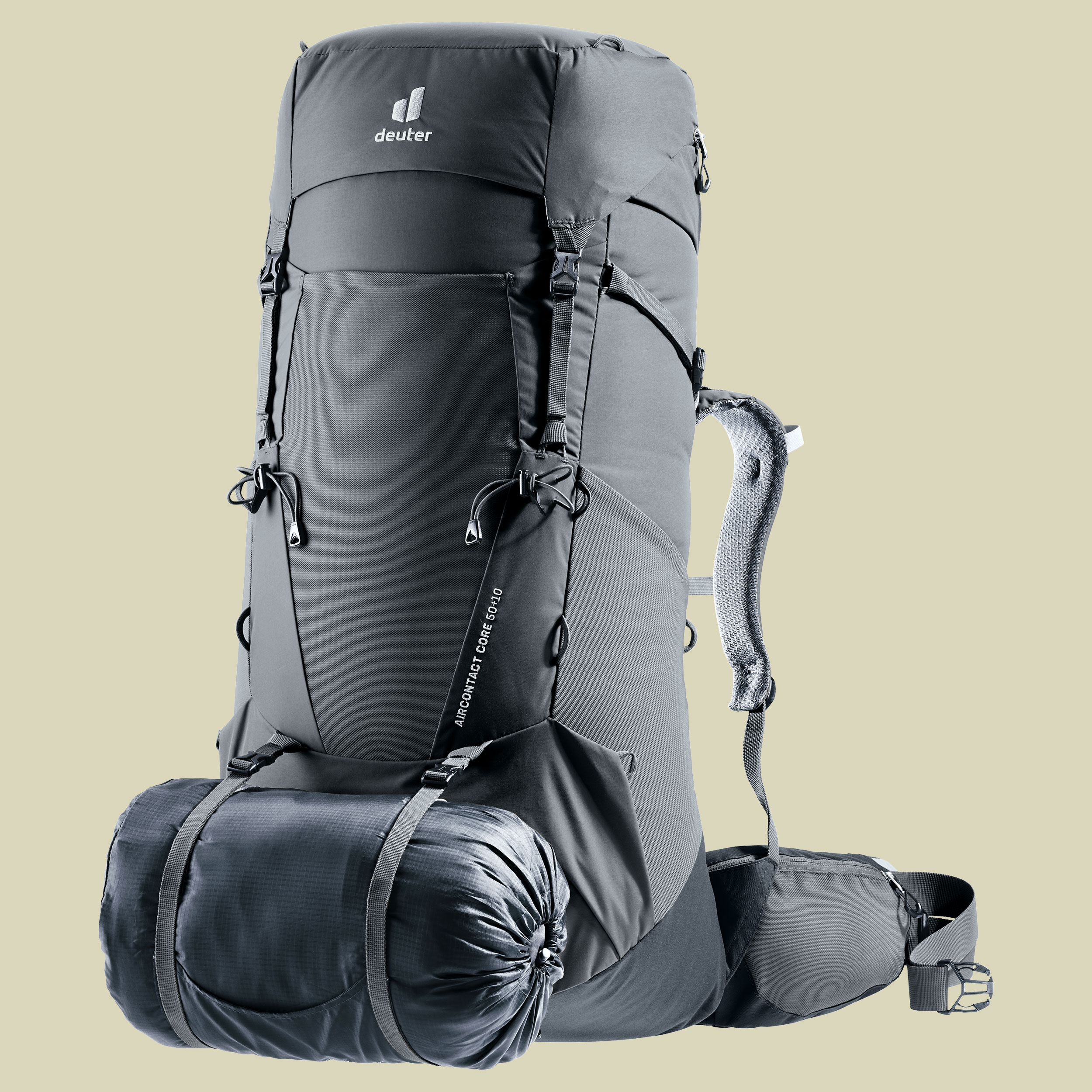 Aircontact Core 55+10 SL Women grau 55 L + 10 L - Farbe graphite-black