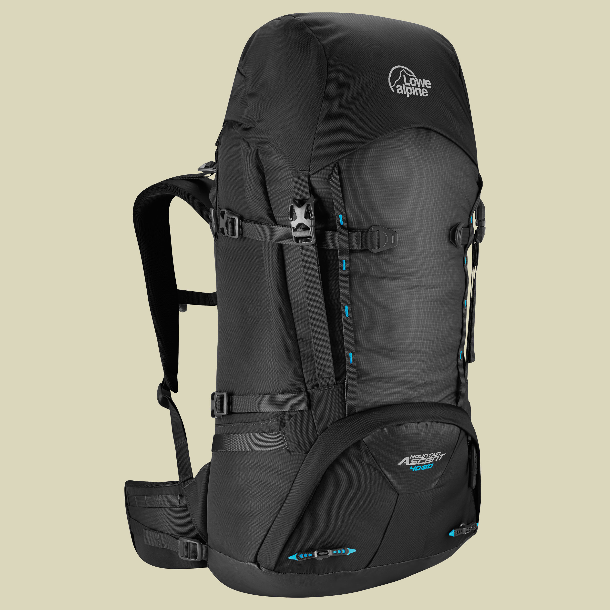 Mountain Ascent 40:50 Volumen 40 L + 10 L Größe onyx