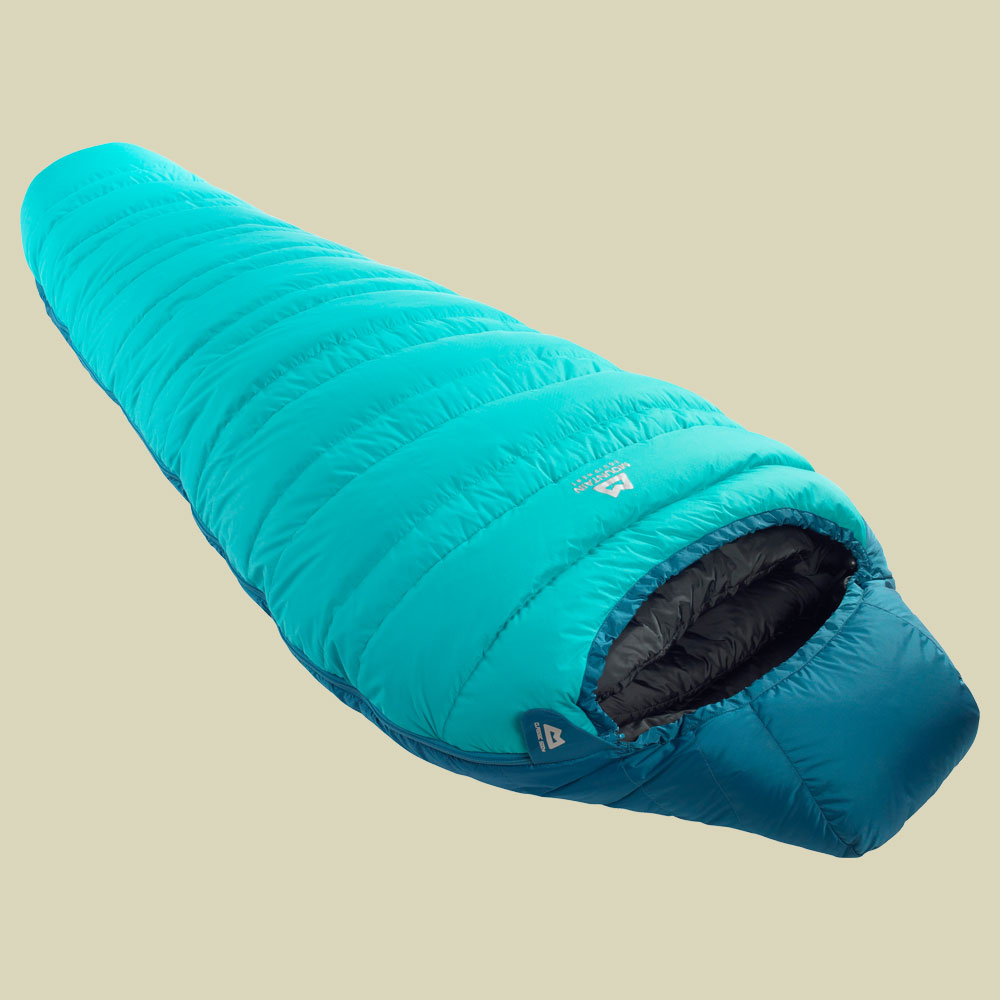 Classic 500 women's bis Körpergröße 175 cm aquamarine - ocean depths, Reißverschluss Schlafsack rechts