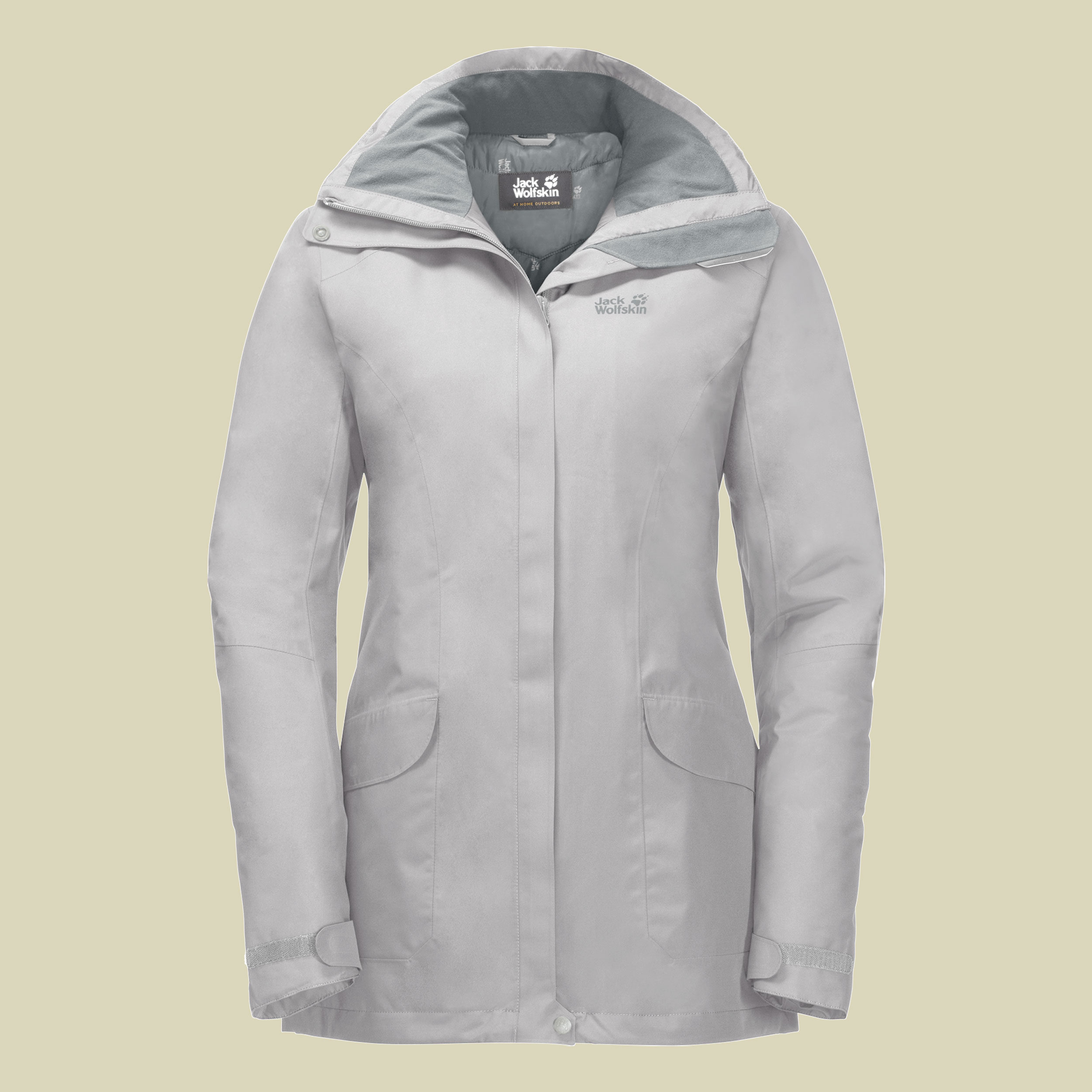 Kiruna Trail Jacket Women Größe XL Farbe grey haze