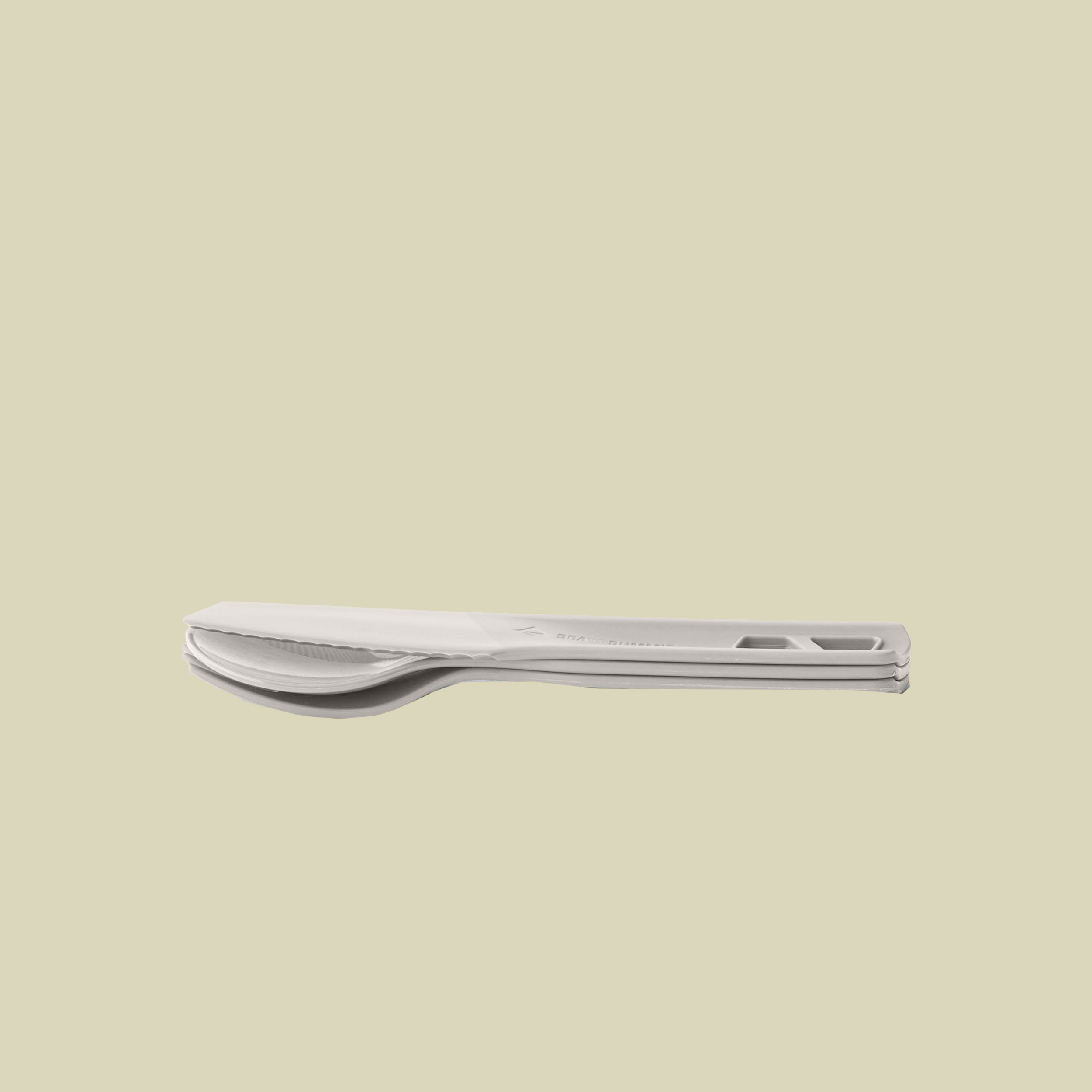 Horizon Cutlery Set 3-teilig grau 3-teilig - Farbe moonstruck