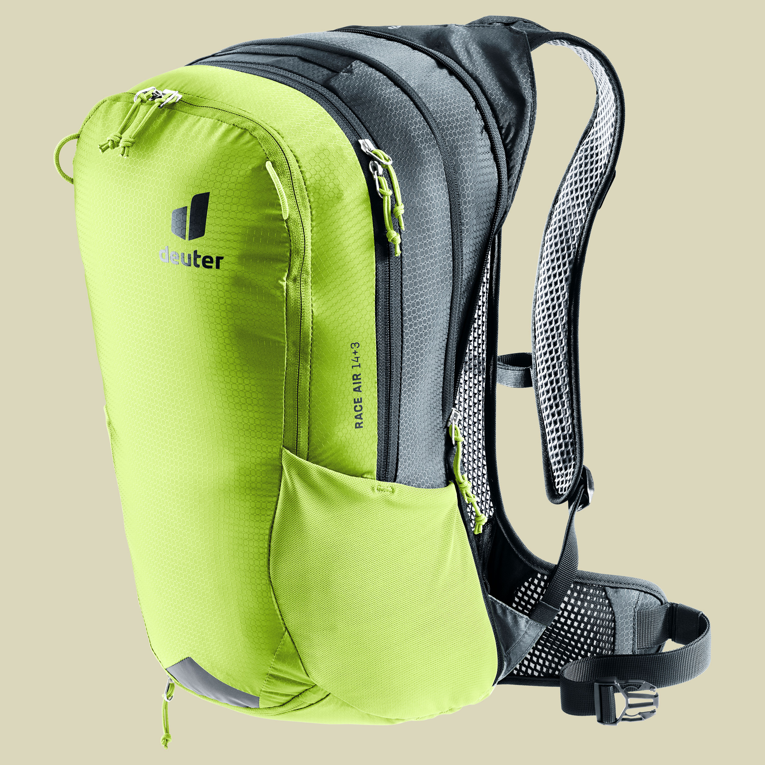 Race Air 14+3 gelb 14 L + 3 L - citrus-graphite