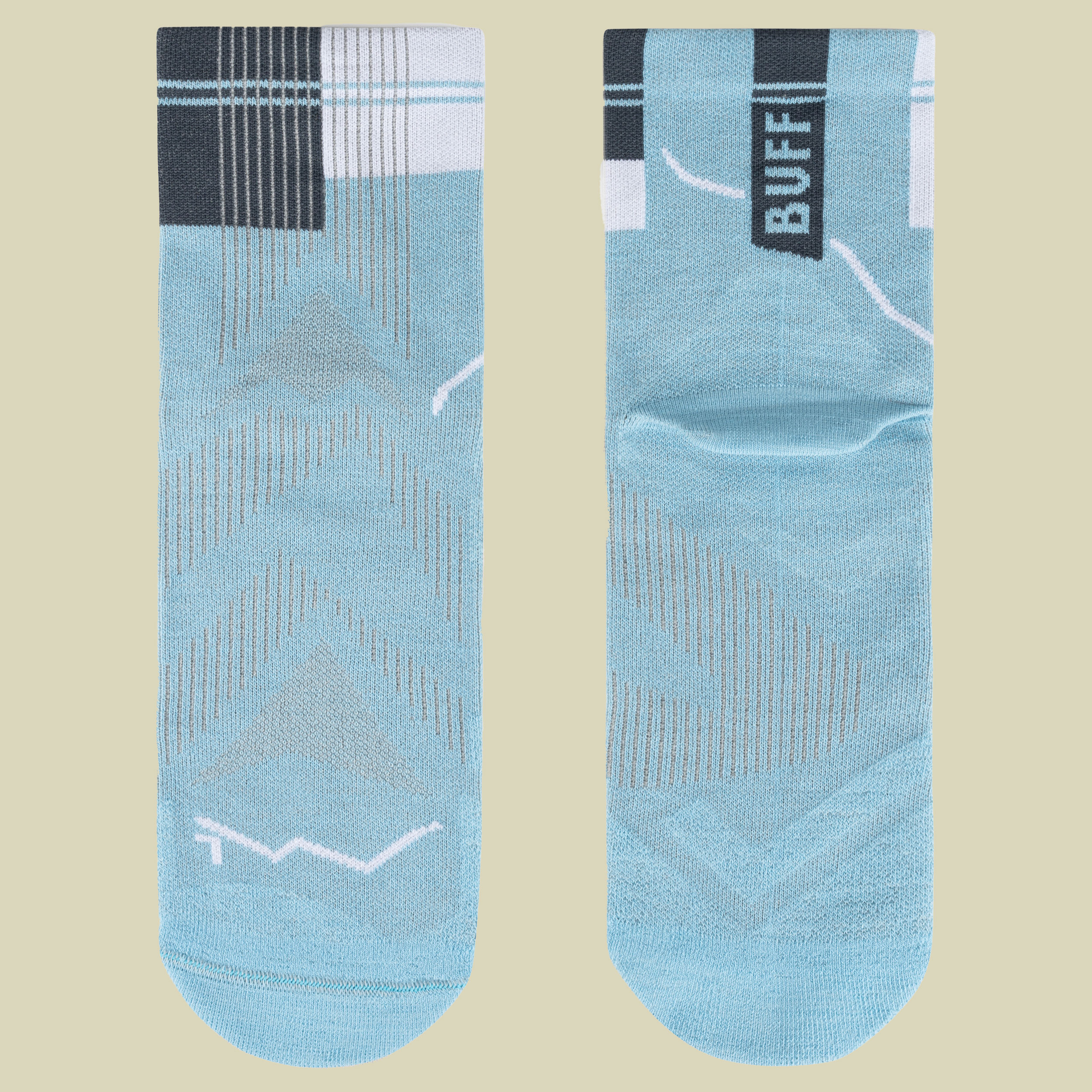 CoolNet Quarter Socken XL (45-47) blau - CQ dusty blue