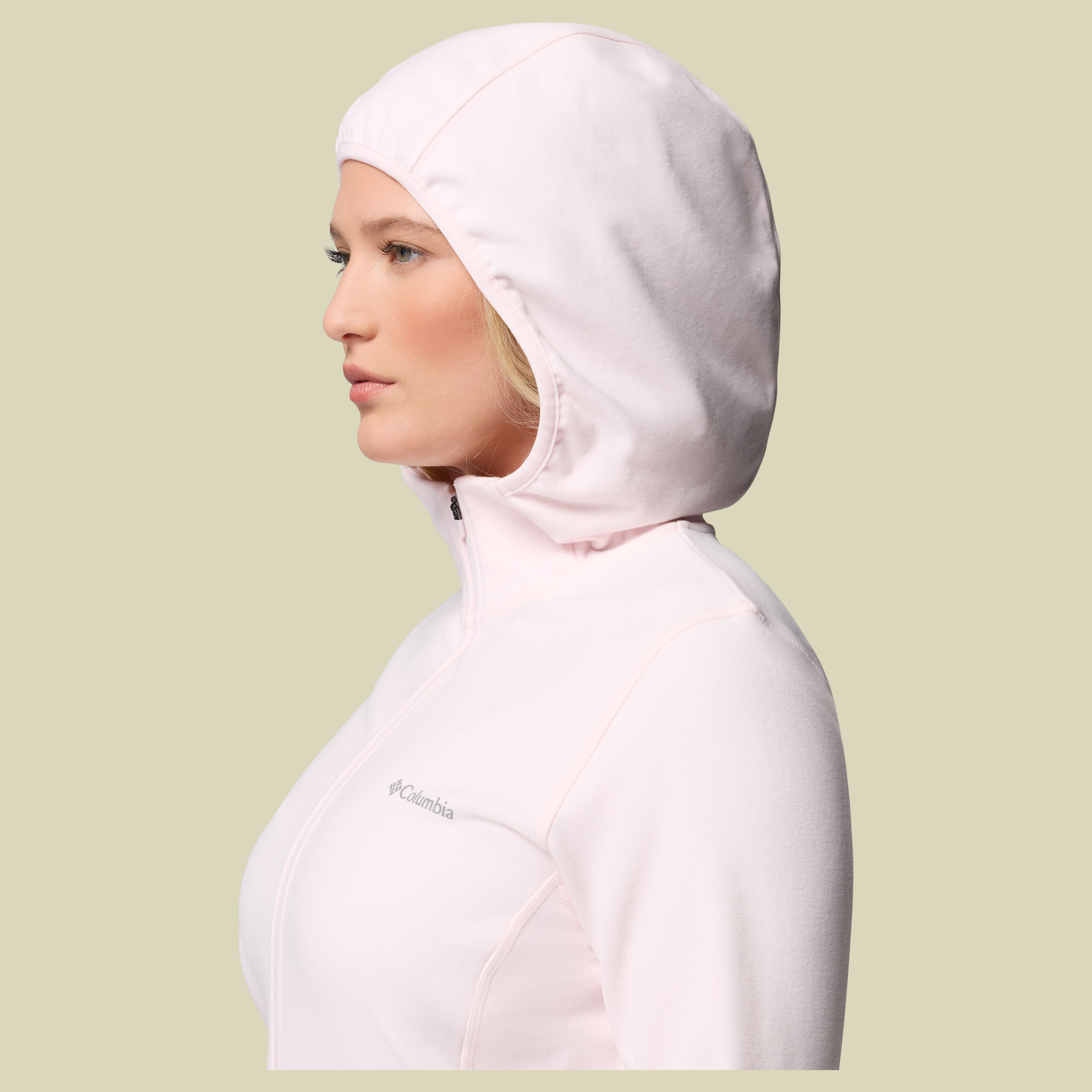 Star Valley Hooded Full Zip Women XL pink - powder pink