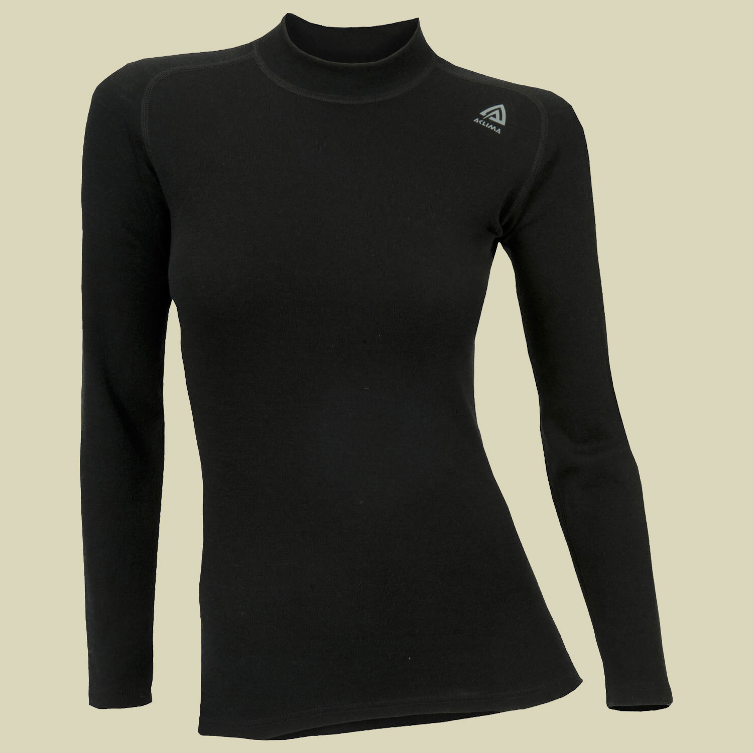 WarmWool Crew Neck Woman M jet black