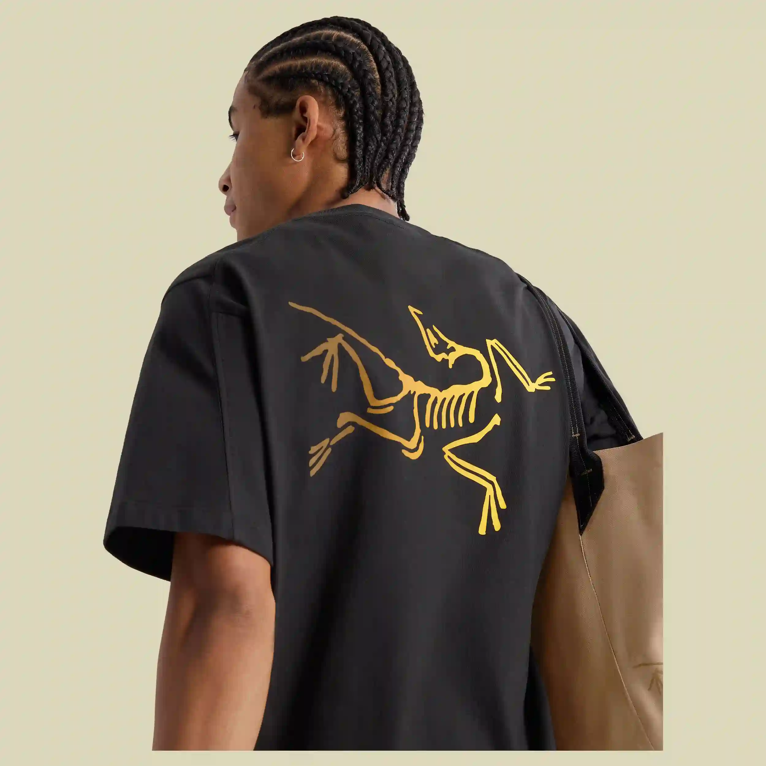 Kragg Cotton Logo SS Men XL schwarz - 24K black