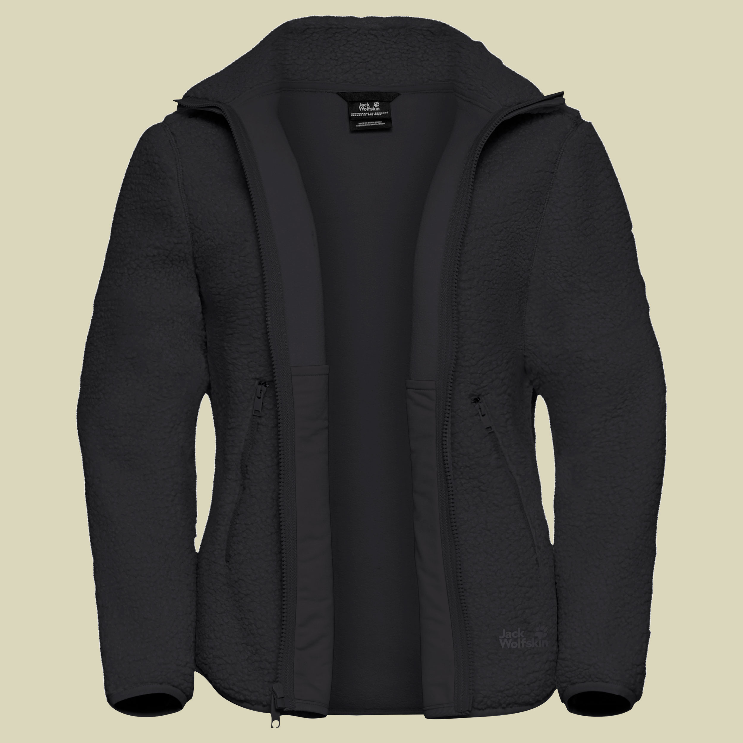 High Curl Jacket Women schwarz XXL - black