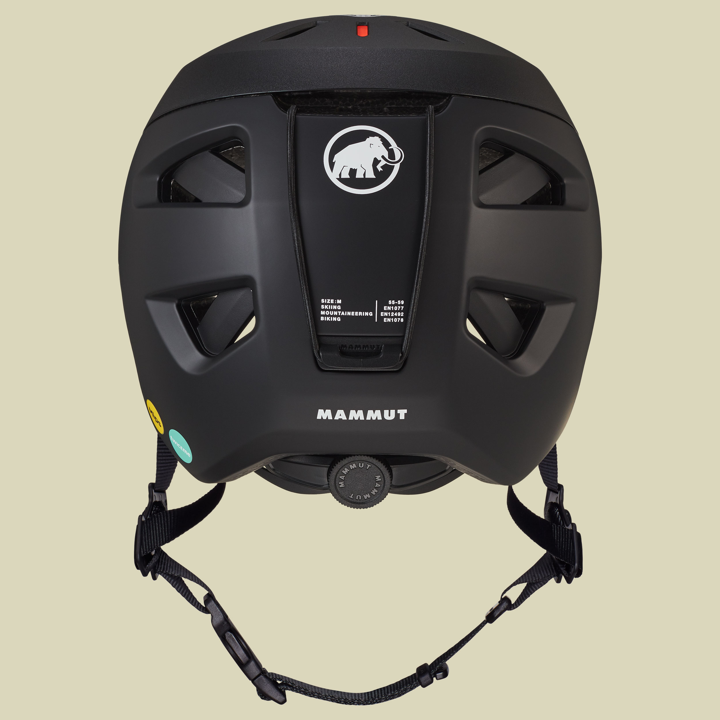 Mammut Haute Route Helmet In White-Black
