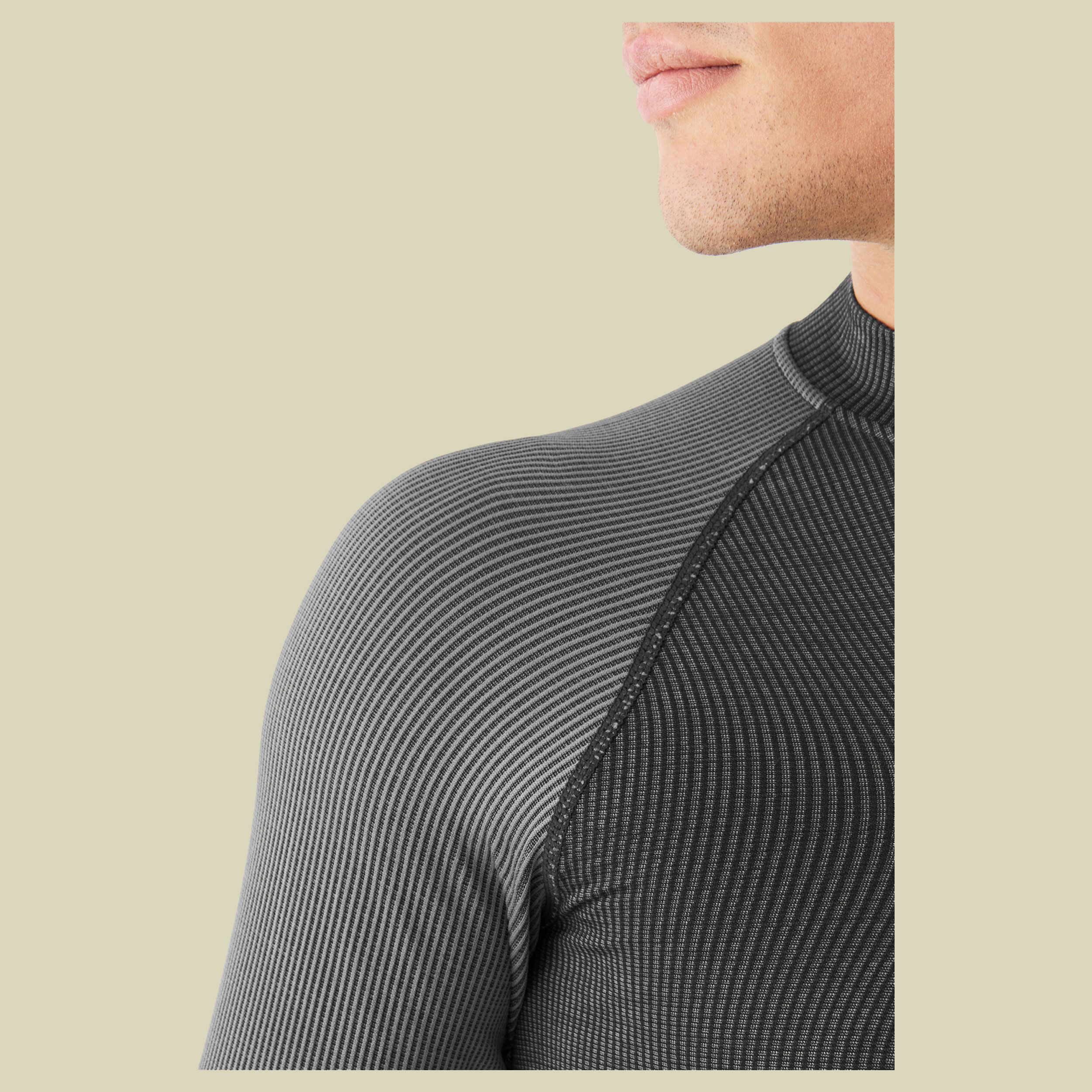 Base Layer Mounti  Man Set XXL grau - Farbe grey