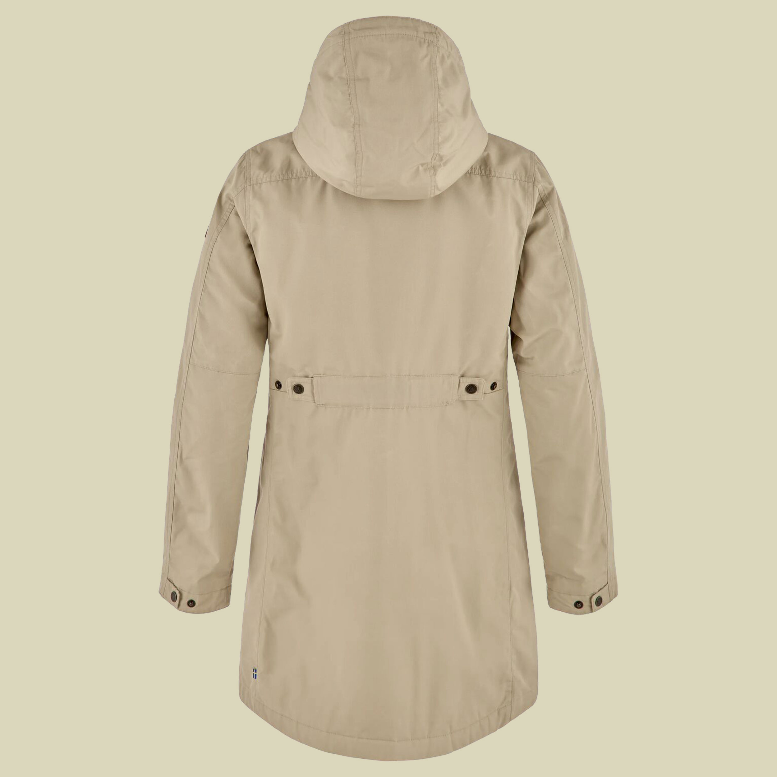 Kiruna Padded Parka Women grau XL - fossil