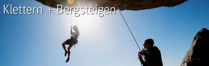 Klettern & Bergsteigen Imagebild