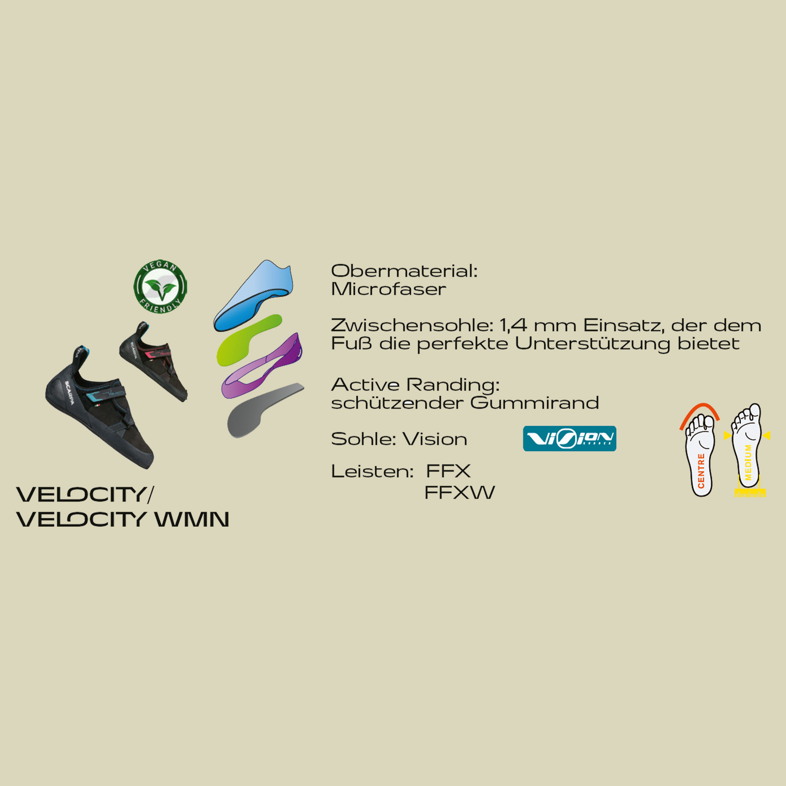 Velocity Men Größe 43 Farbe black/ottanio