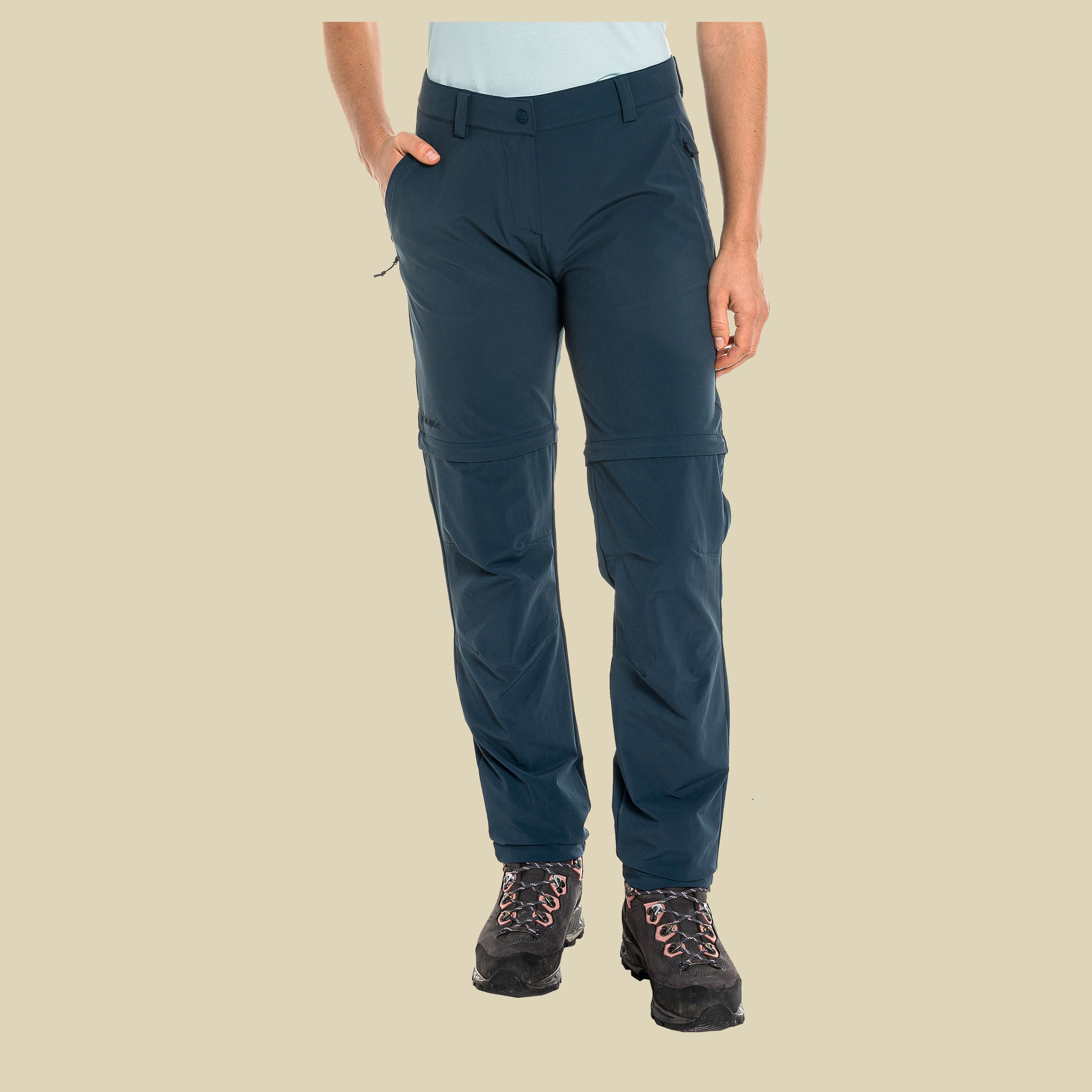 Pants Ascona Zip Off Women Größe 42 Farbe dress blues