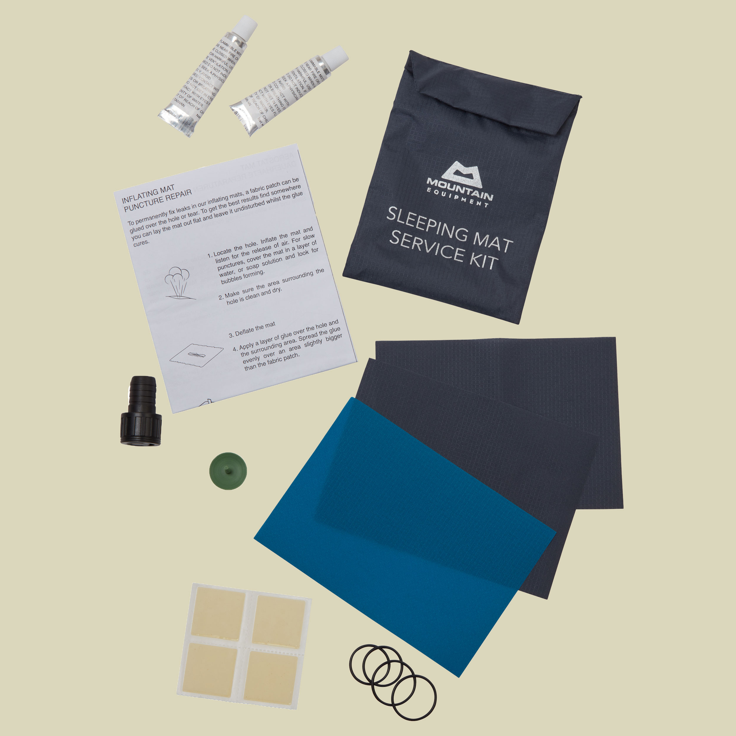 Sleeping Mat Service Kit Farbe: mixed colour