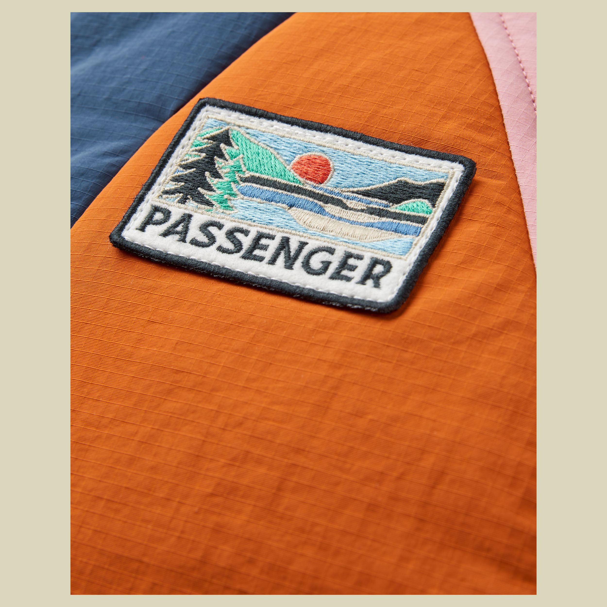 Ocean 2.0 Insulated 1/2 Zip Jacket Women XS orange - dark denim/sunset orange