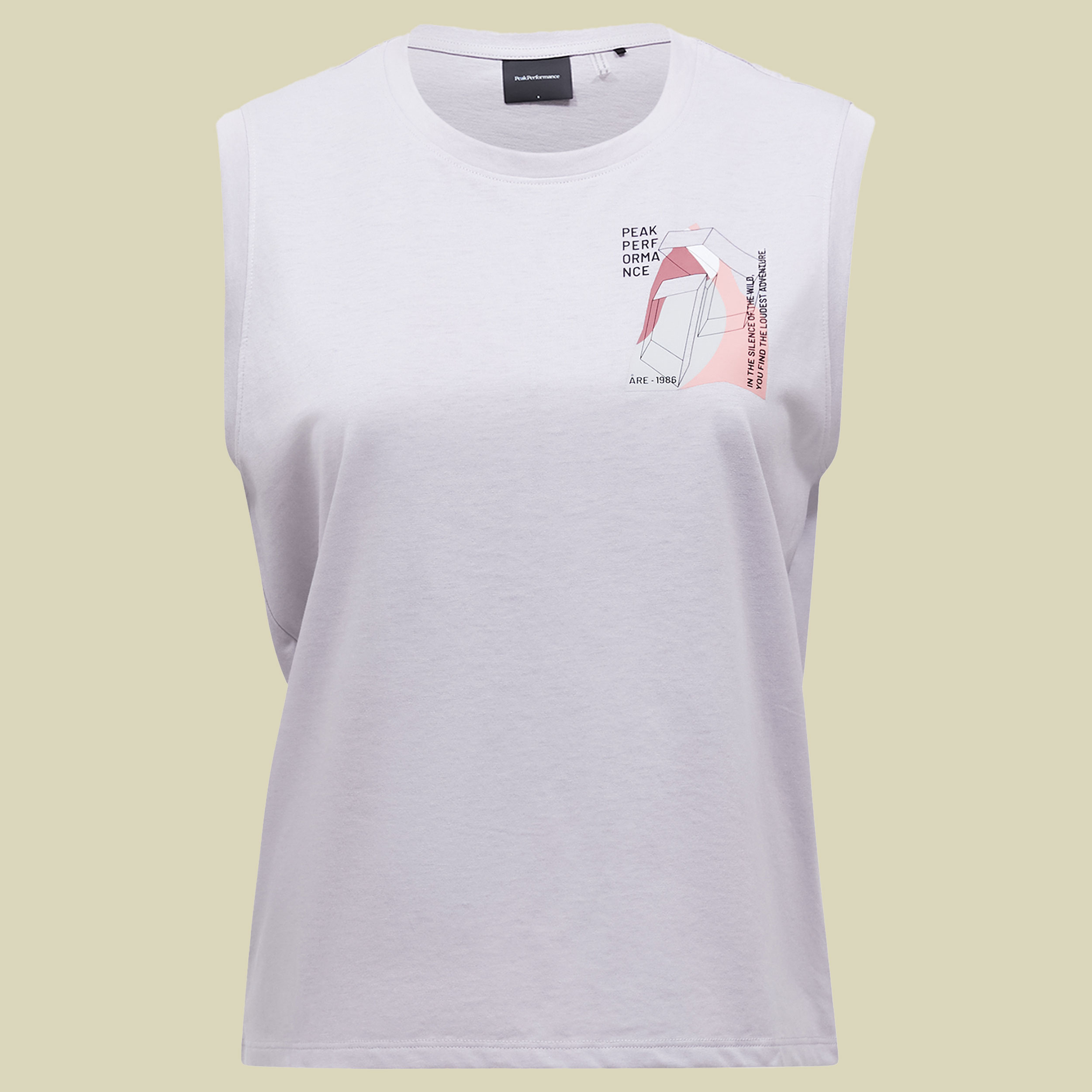 Explore Graphic Sleeveless L lila - Farbe misty lavender