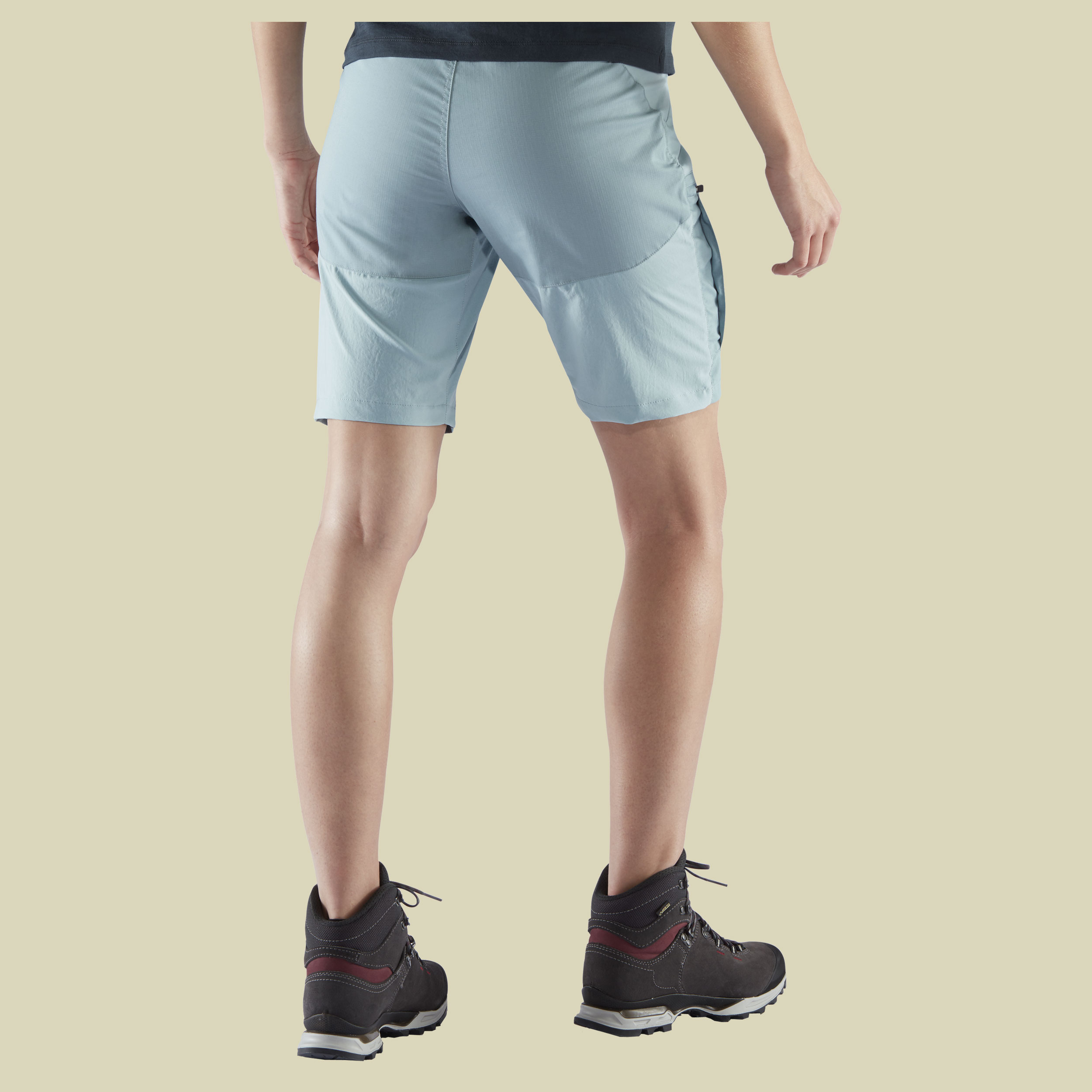Abisko Midsummer Shorts Women Größe 36 Farbe mineral blue-clay blue