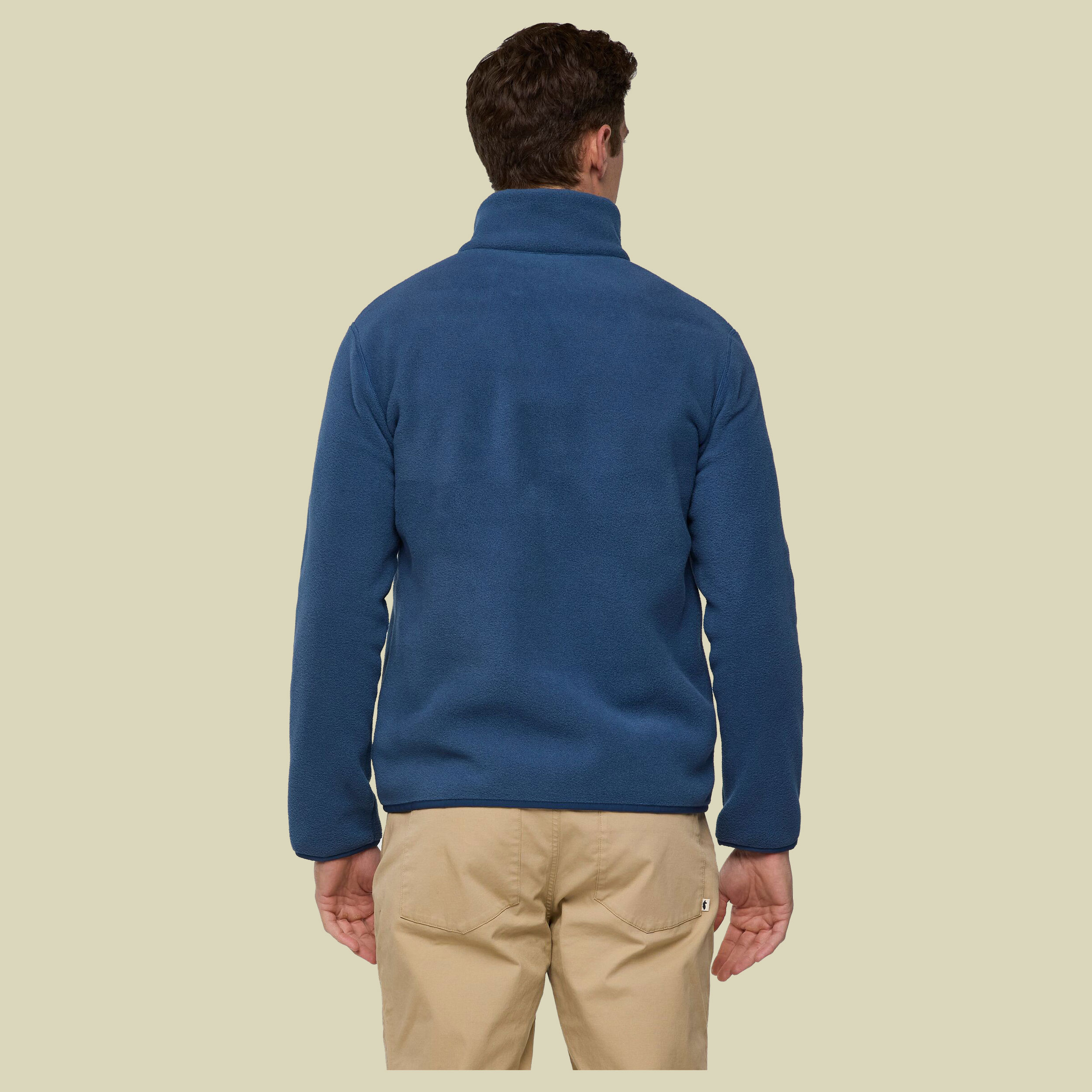 Teca Fleece Full-Zip Jacket Men S blau - cecret lake