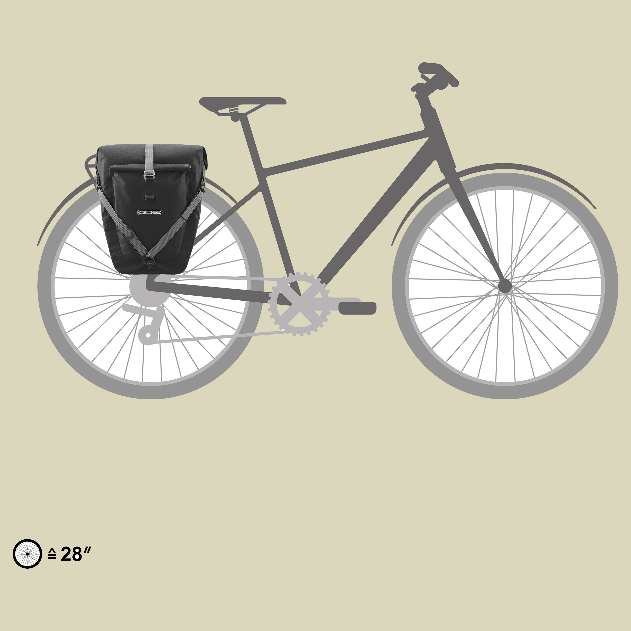 Back-Roller Plus QL2.2 one size schwarz - black