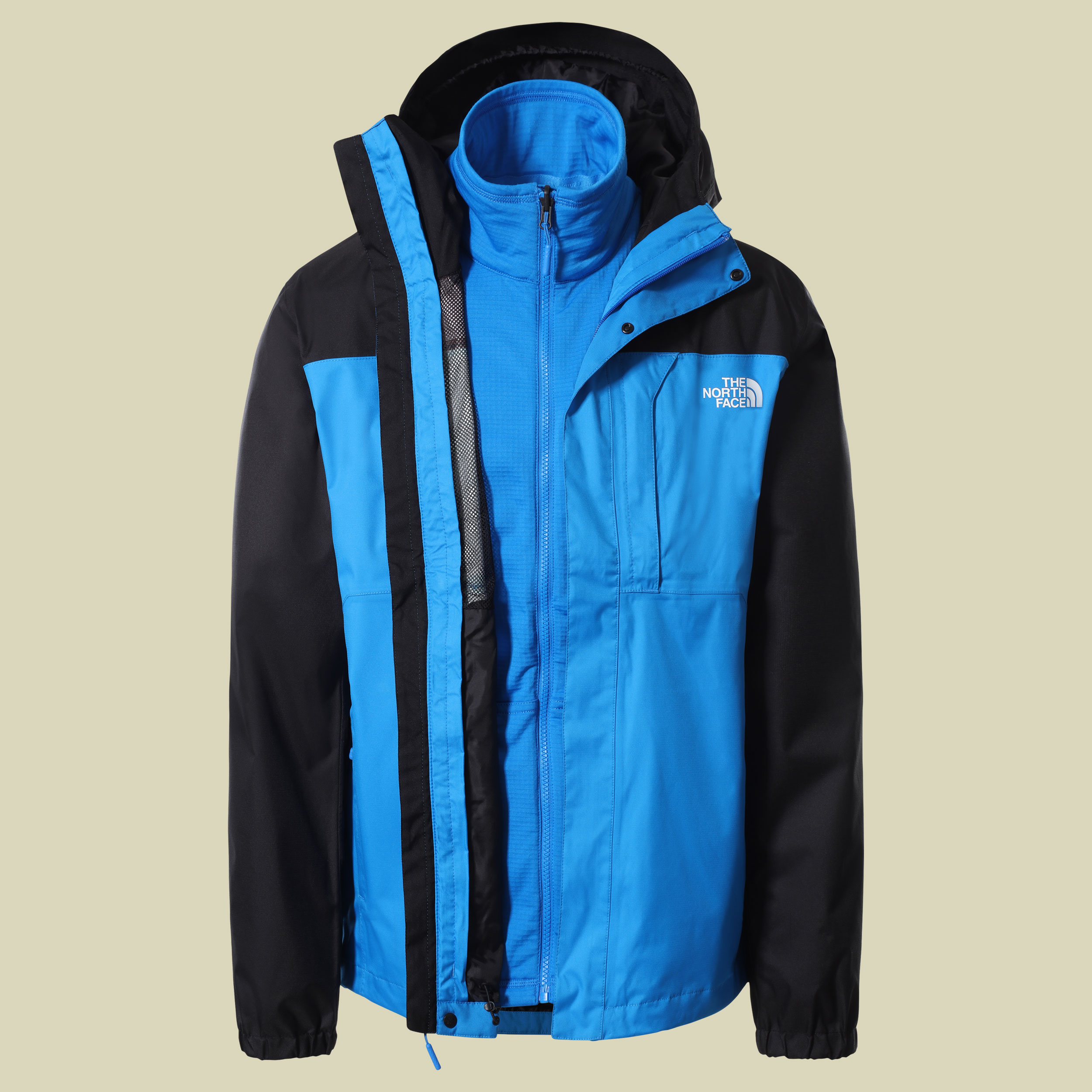 Quest Triclimate Jacket Men Größe M  Farbe hero blue-TNF black