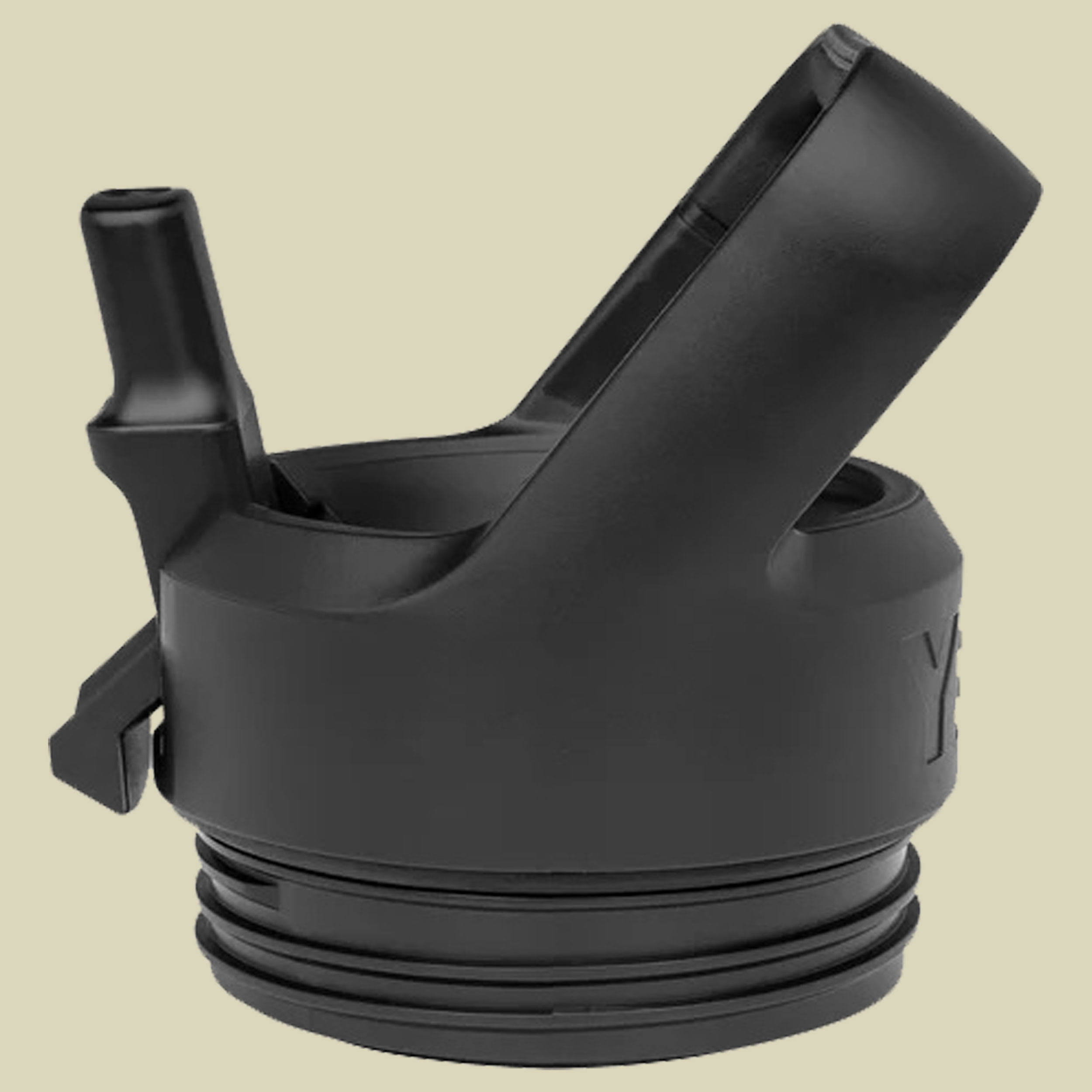 Rambler Bottle Straw Cap V3 black