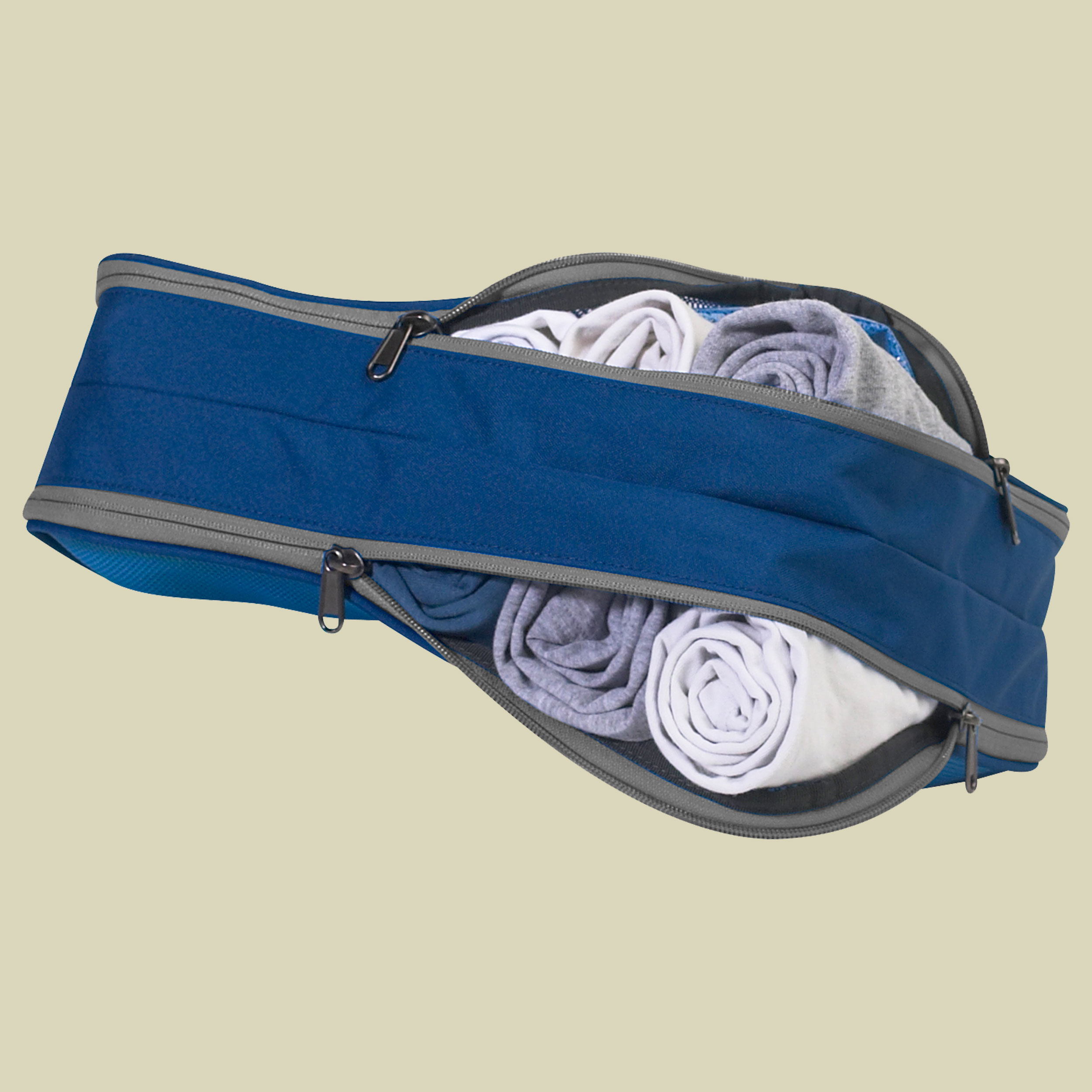 Pack-It 2-Sided Half Cube Volumen 5 Farbe pacific blue