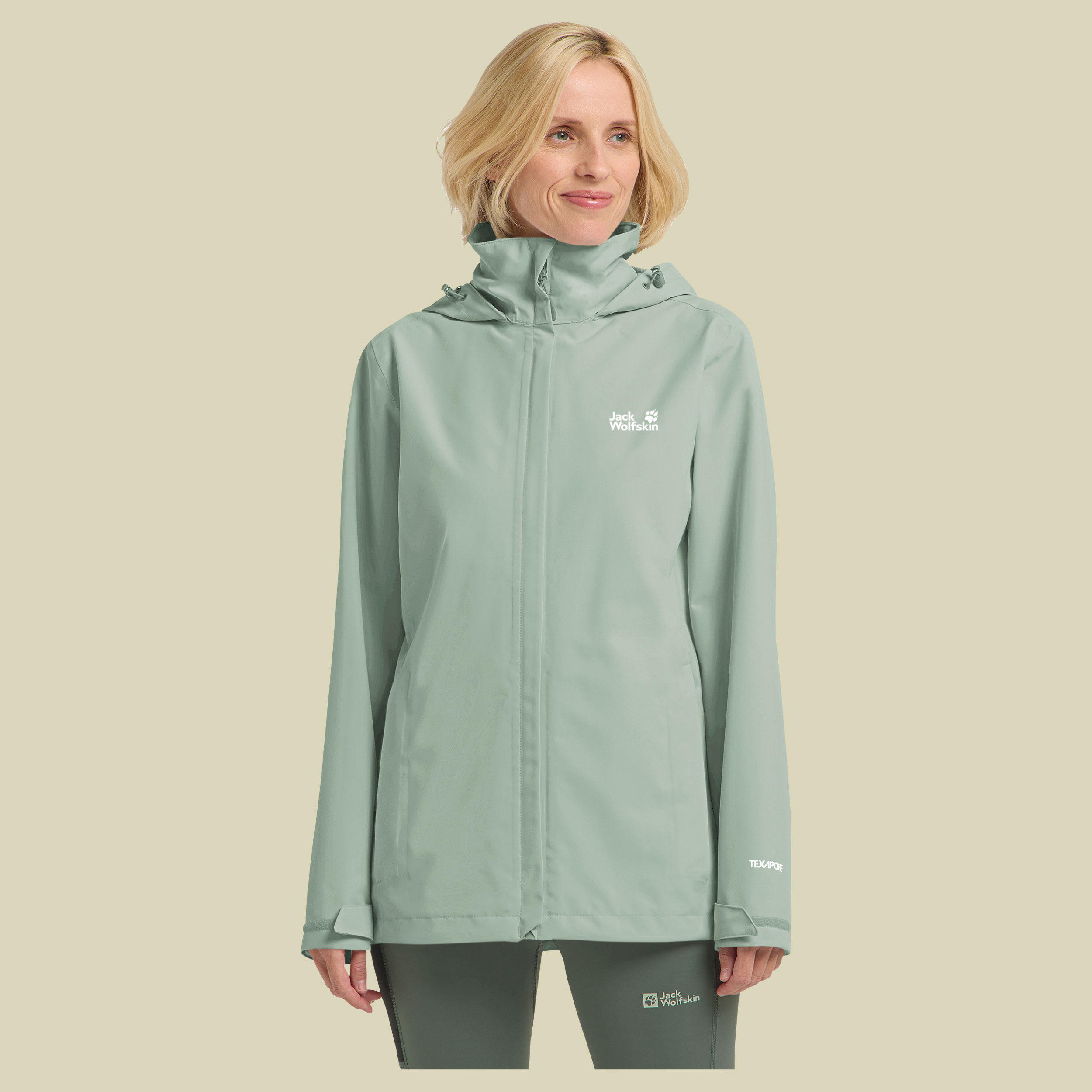 Trailtime 2L Jacket Women XL grün1 - green zinnia