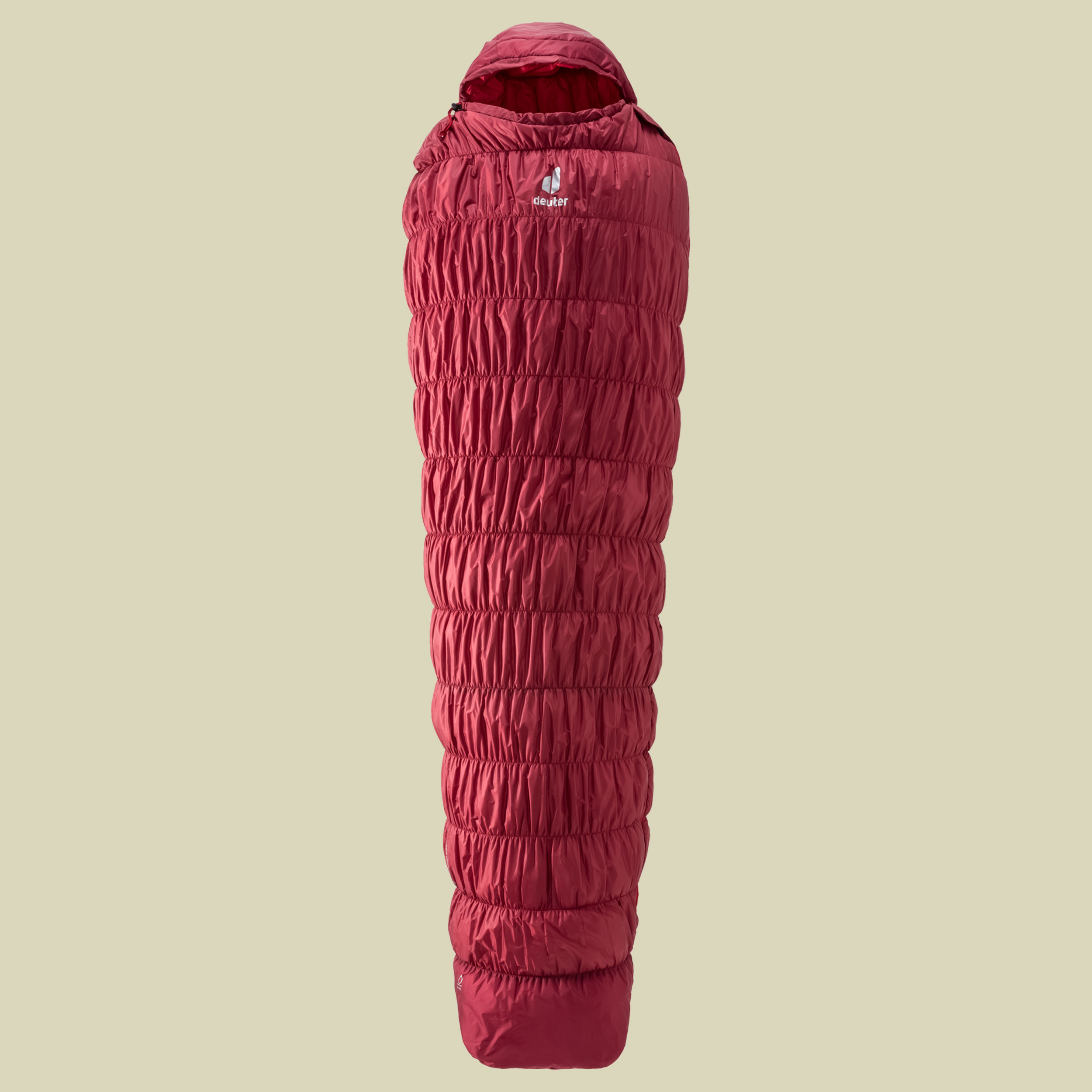 Exosphere -6 Grad bis Körpergröße 185 cm Farbe cranberry-fire, Reißverschluss links