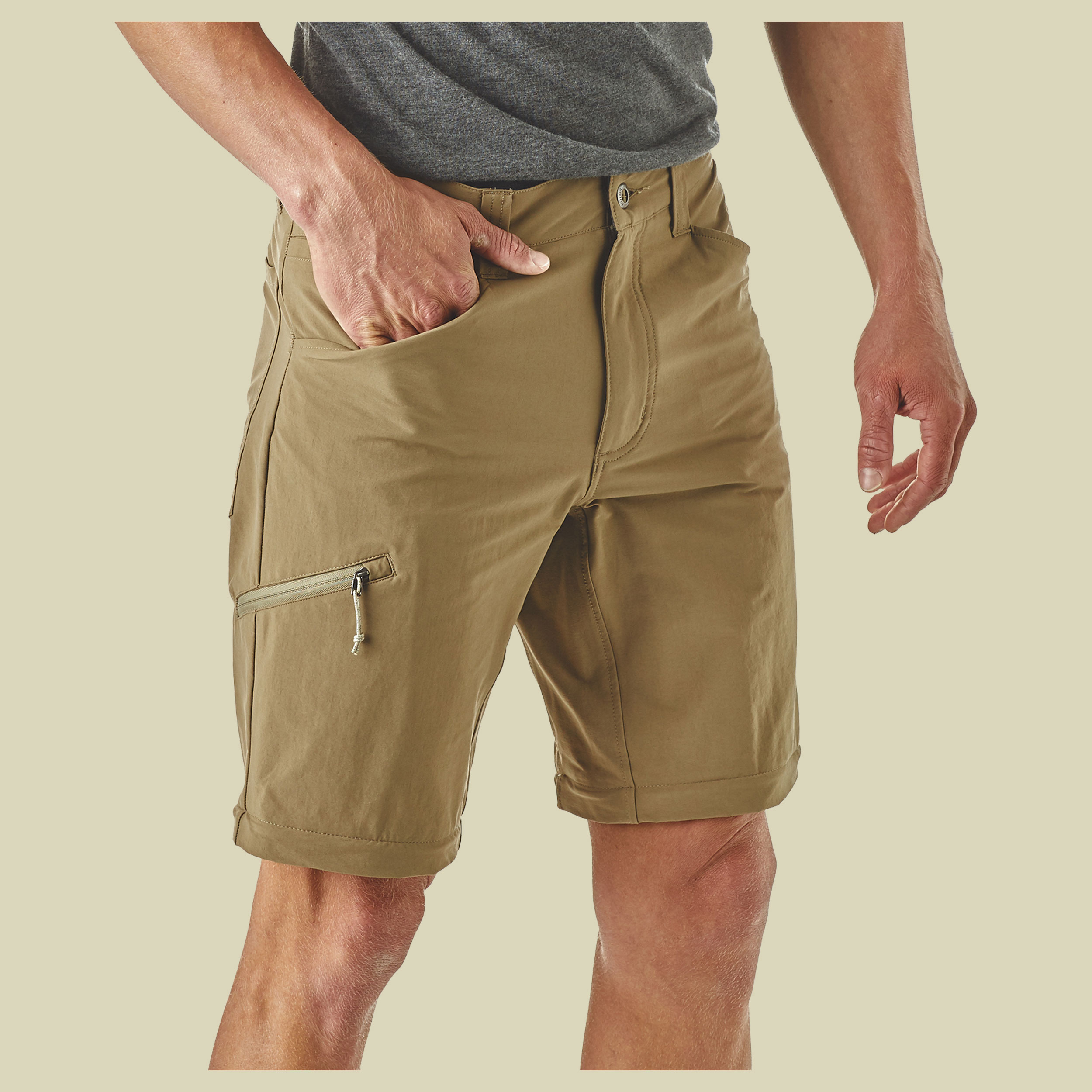 Quandary Convertible Pants Men Größe 30 Farbe ash tan