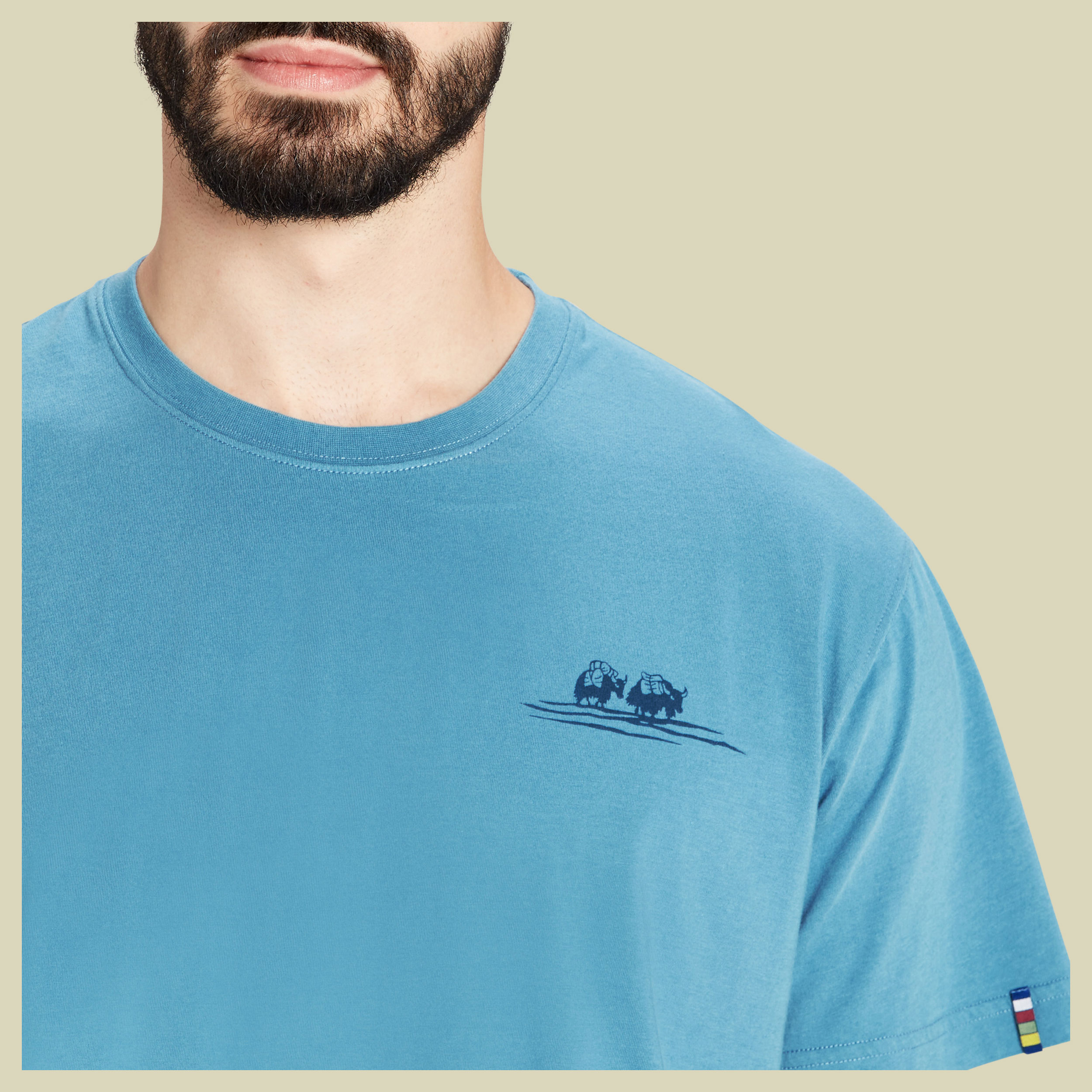 Sokaa Tee Men Größe L  Farbe slate blue mountain