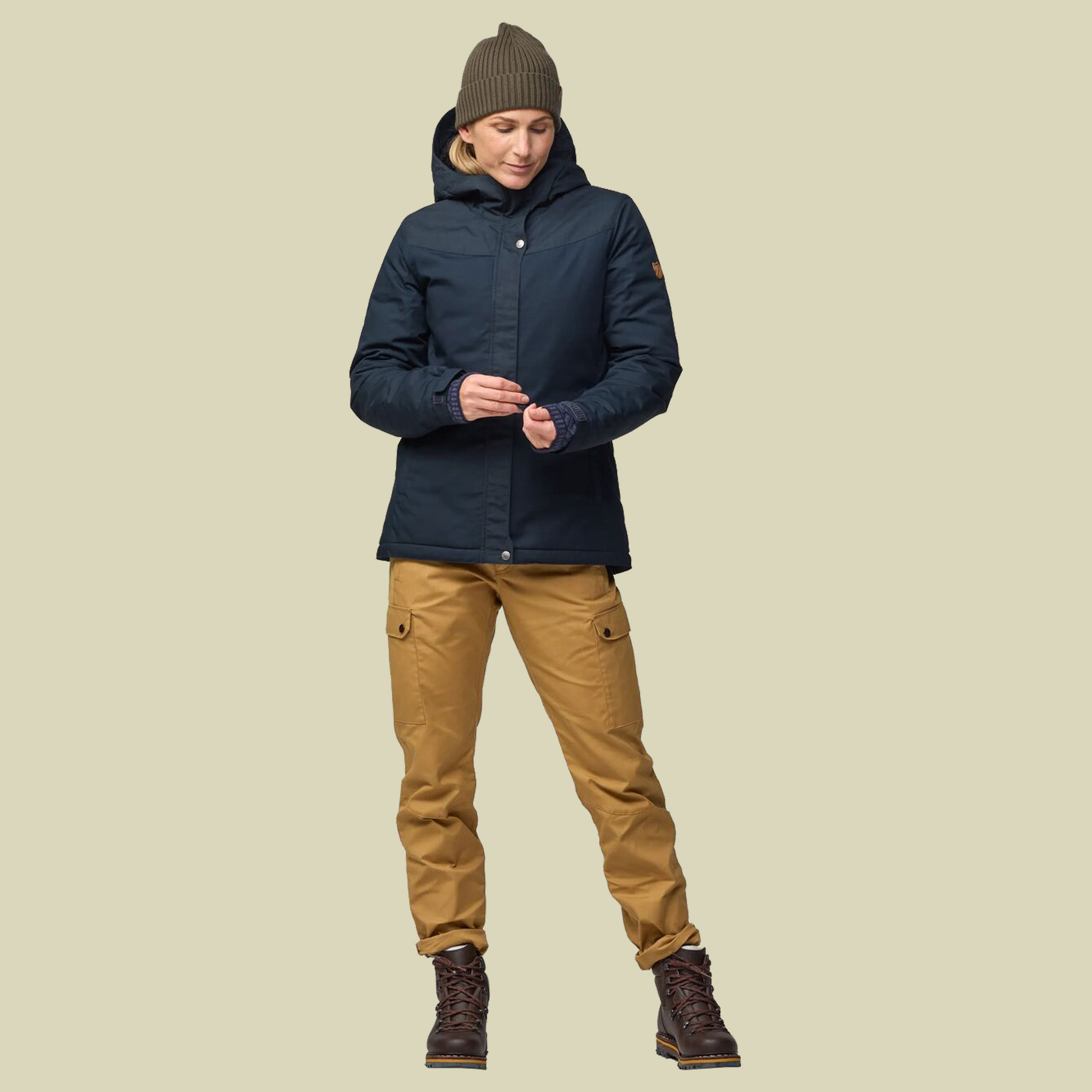 Stina Padded Jacket Women XS blau - dark navy