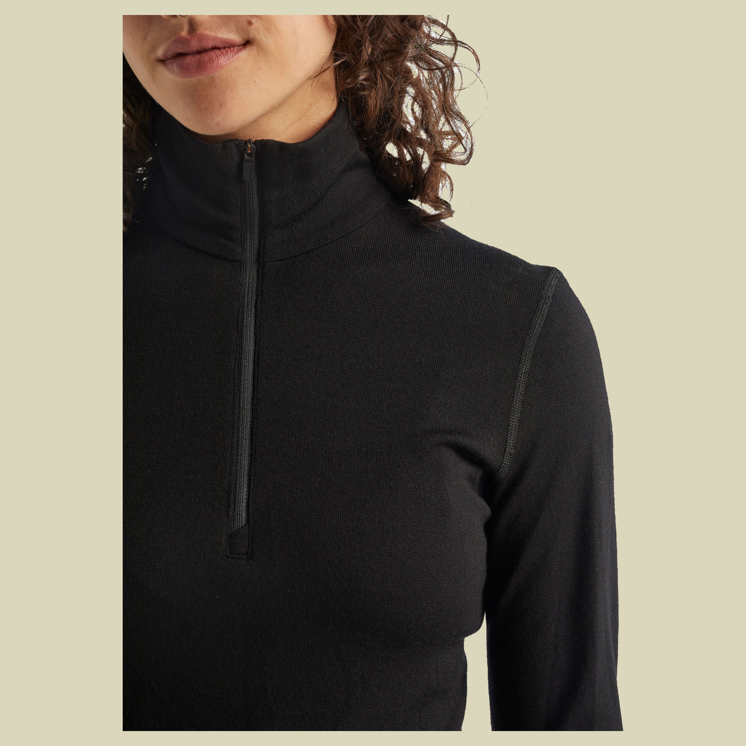 Tech LS Half Zip 260 Women schwarz S - black