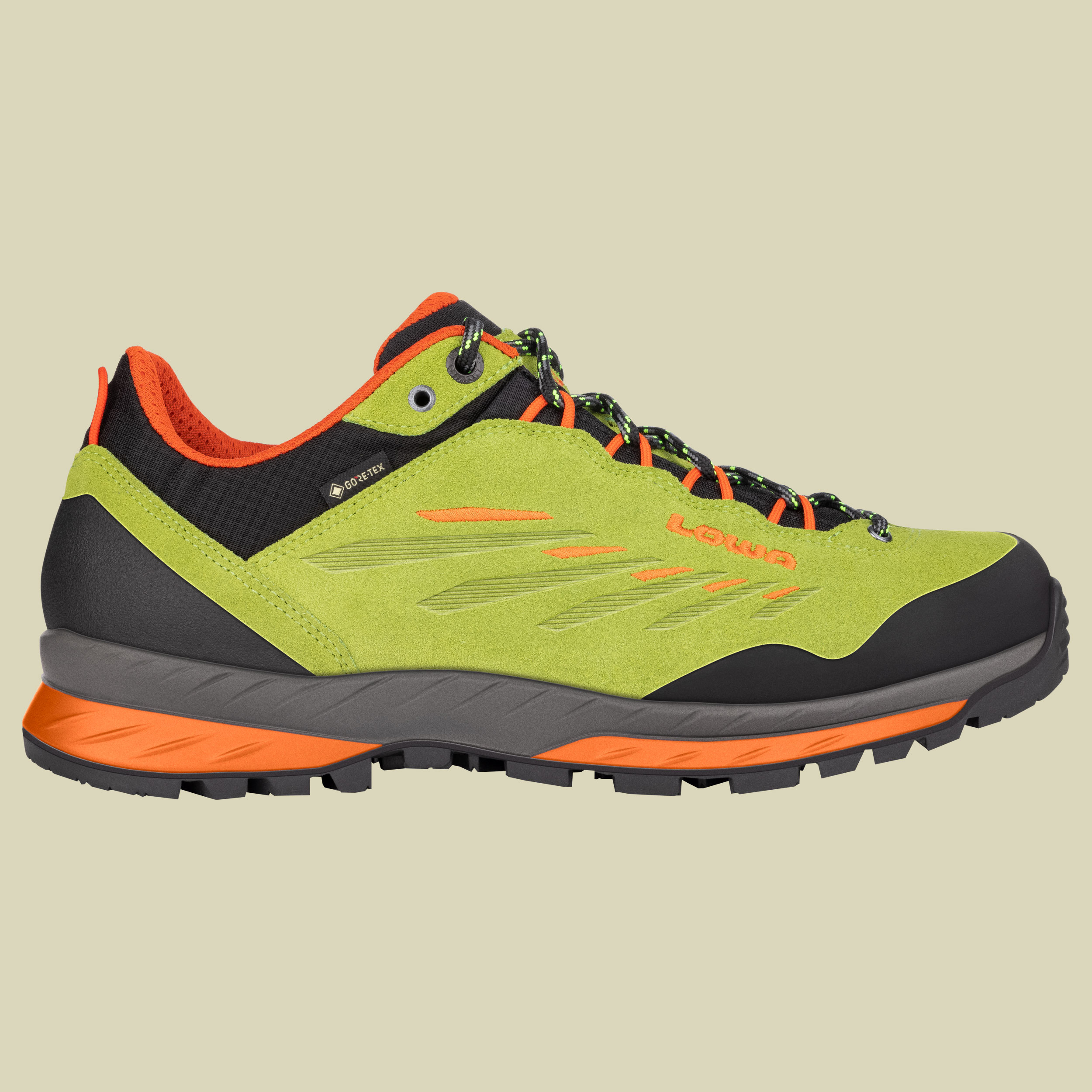 Delago GTX Lo Men Größe UK 10 Farbe limone/flame