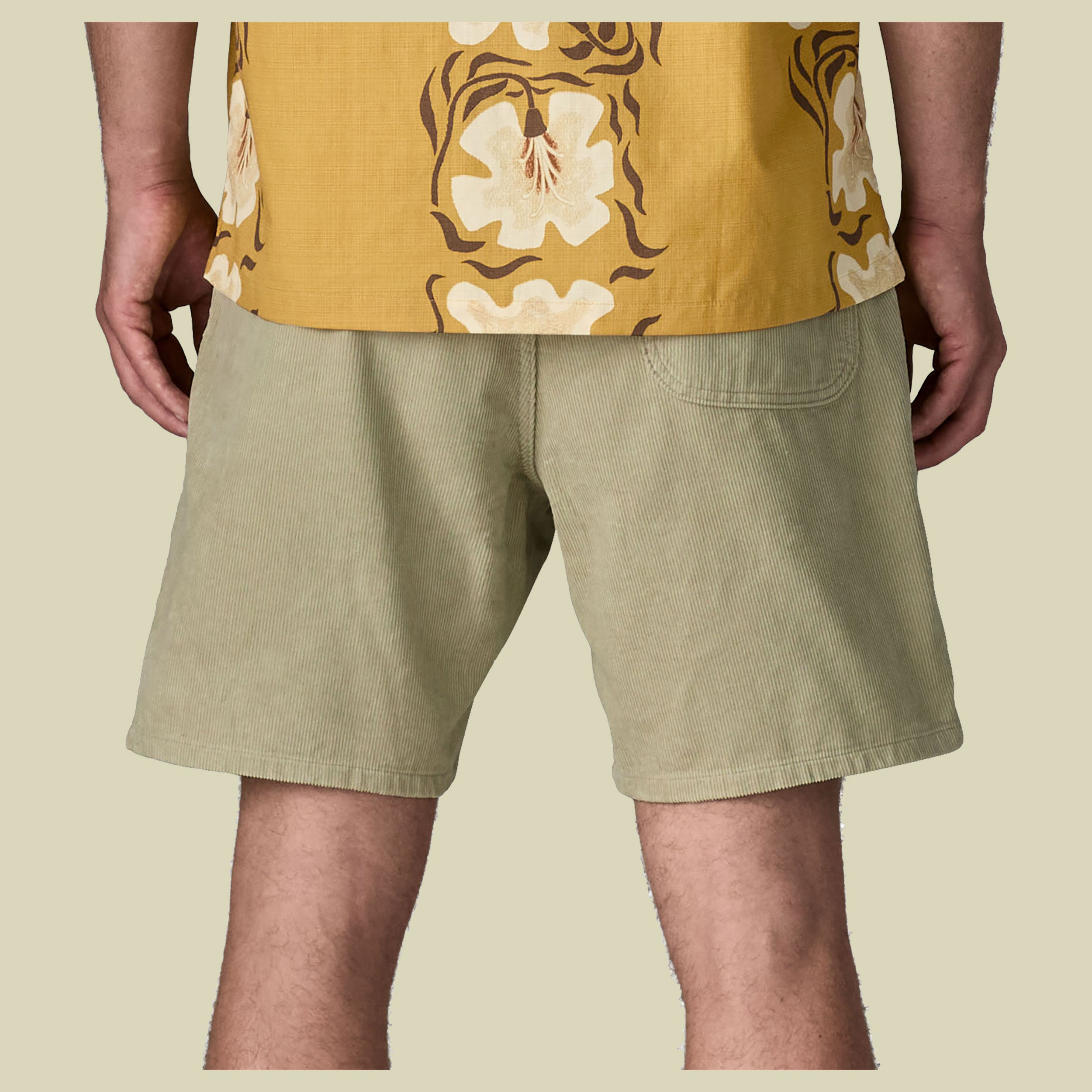 Corduroy Volley Shorts Men S grau - pelican