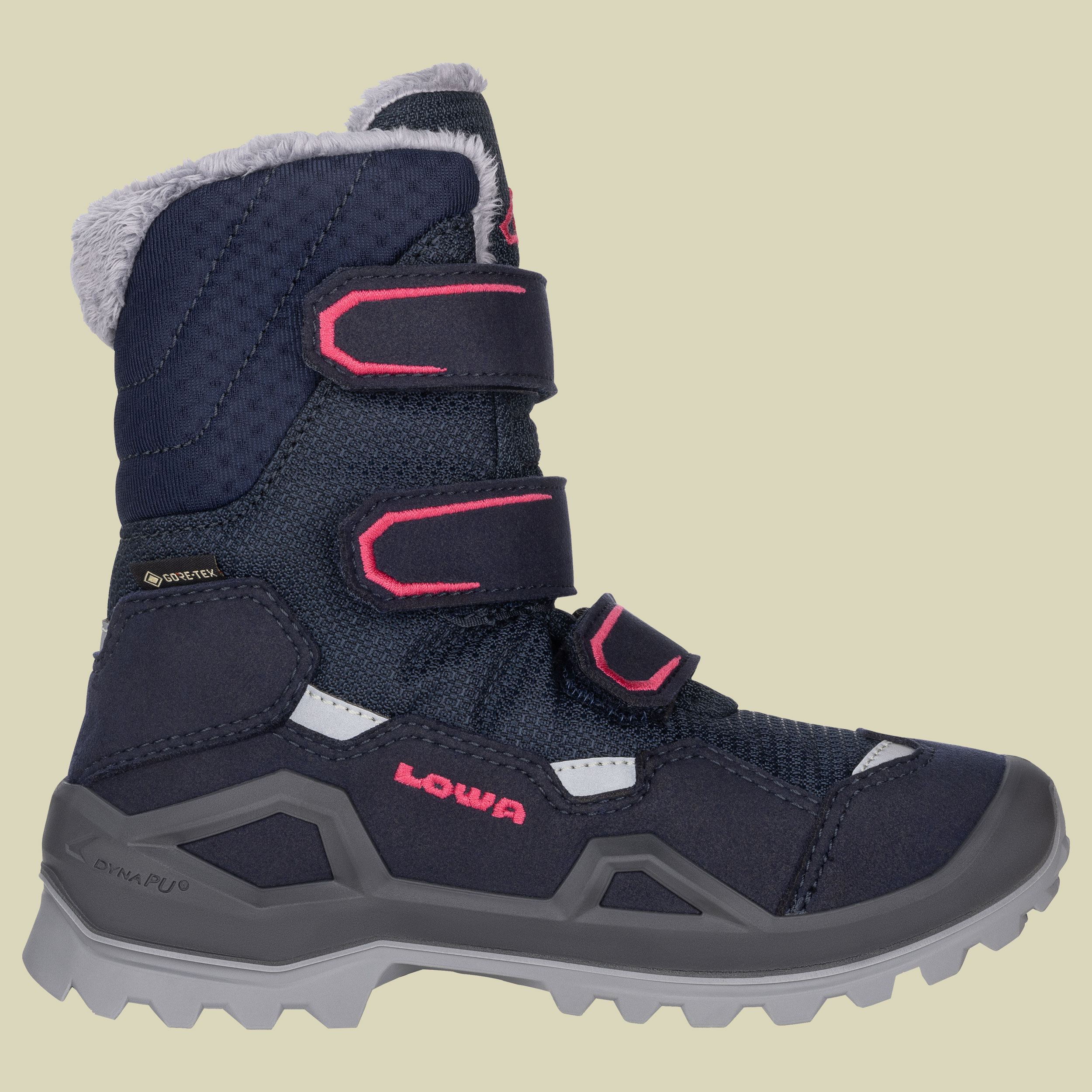 MILO EVO GTX HI Junior 39 blau - navy/beere