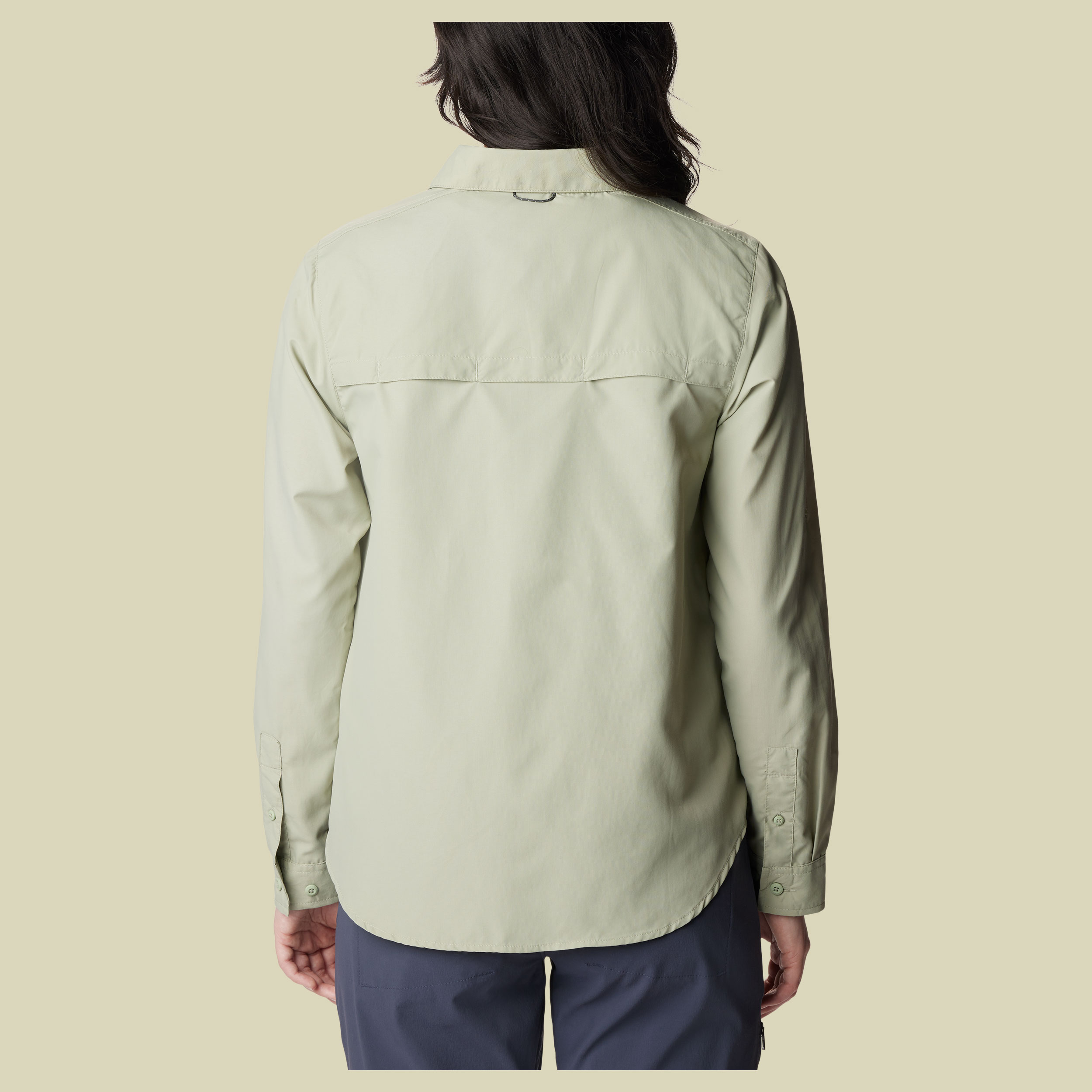 Silver Ridge 3.0 EUR Long Sleeve Shirt Women grün XL - safari